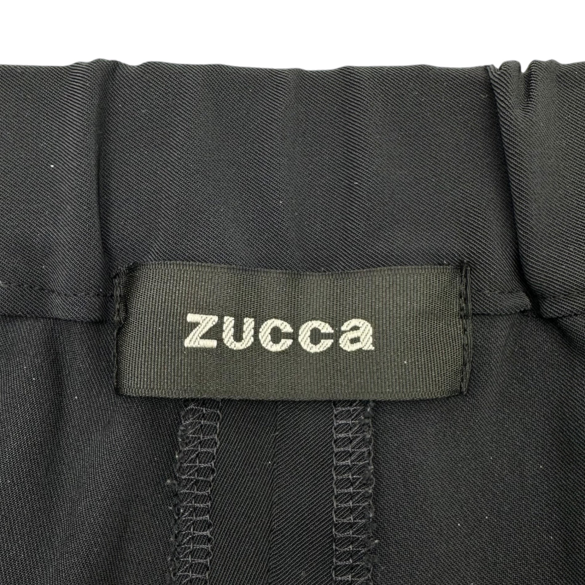 zucca(ズッカ) Nylon tapered pants ナイロン テーパード パンツ CZ94FF547 L ネイビー スラックス