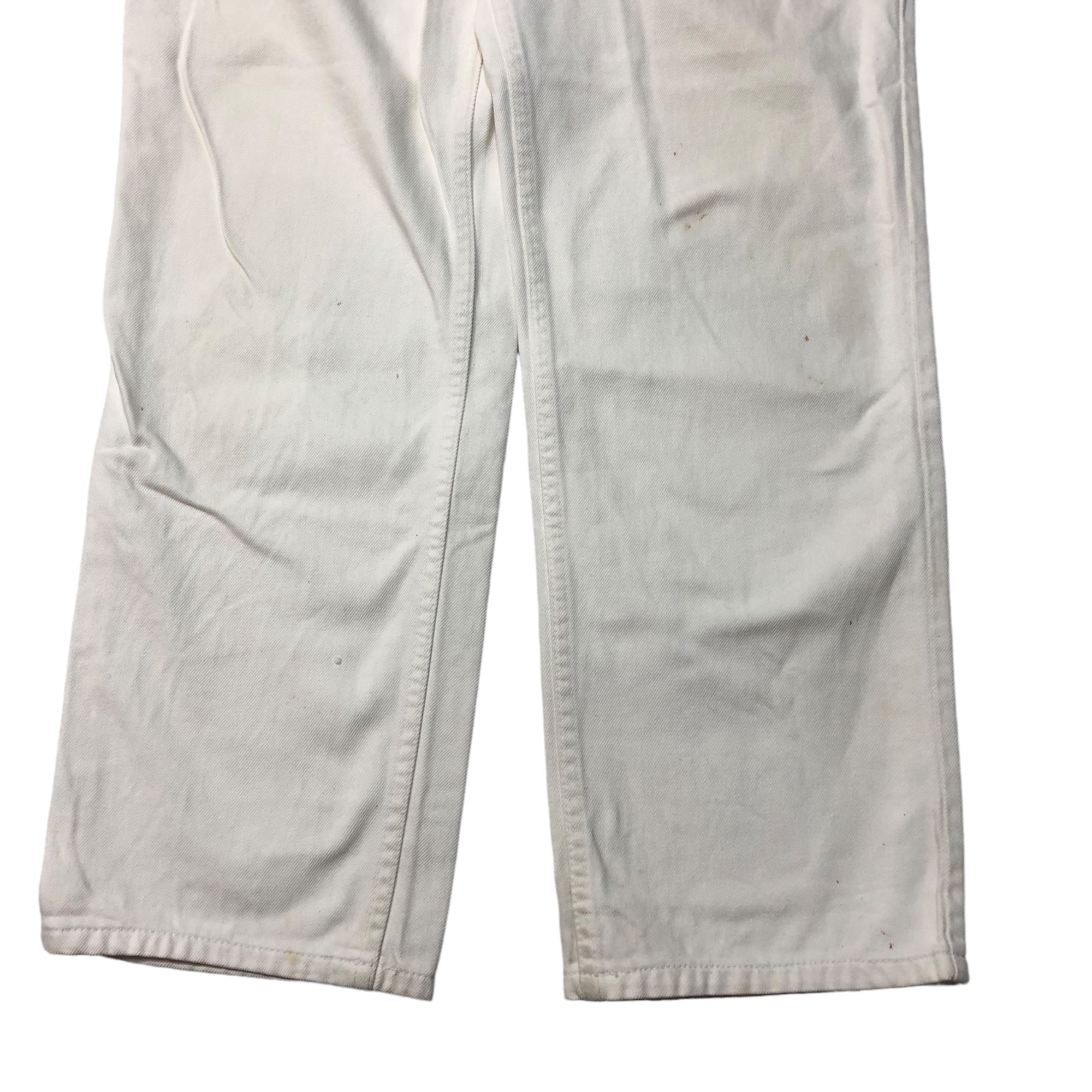 Levi's(リーバイス) 80's straight white denim pants ストレート ホワイト デニム パンツ 525-03 W34 ホワイト ヴィンテージ 80年代