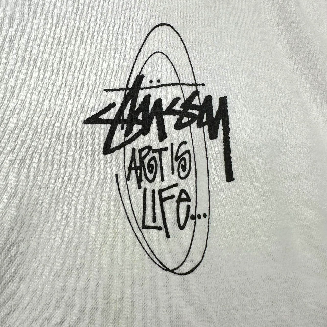 STUSSY(ステューシー) Nagoya Osu Chaput Limited Venus Print T-Shirt 名古屋 大須 チャプト 限定 ビーナス プリント Tシャツ S ホワイト