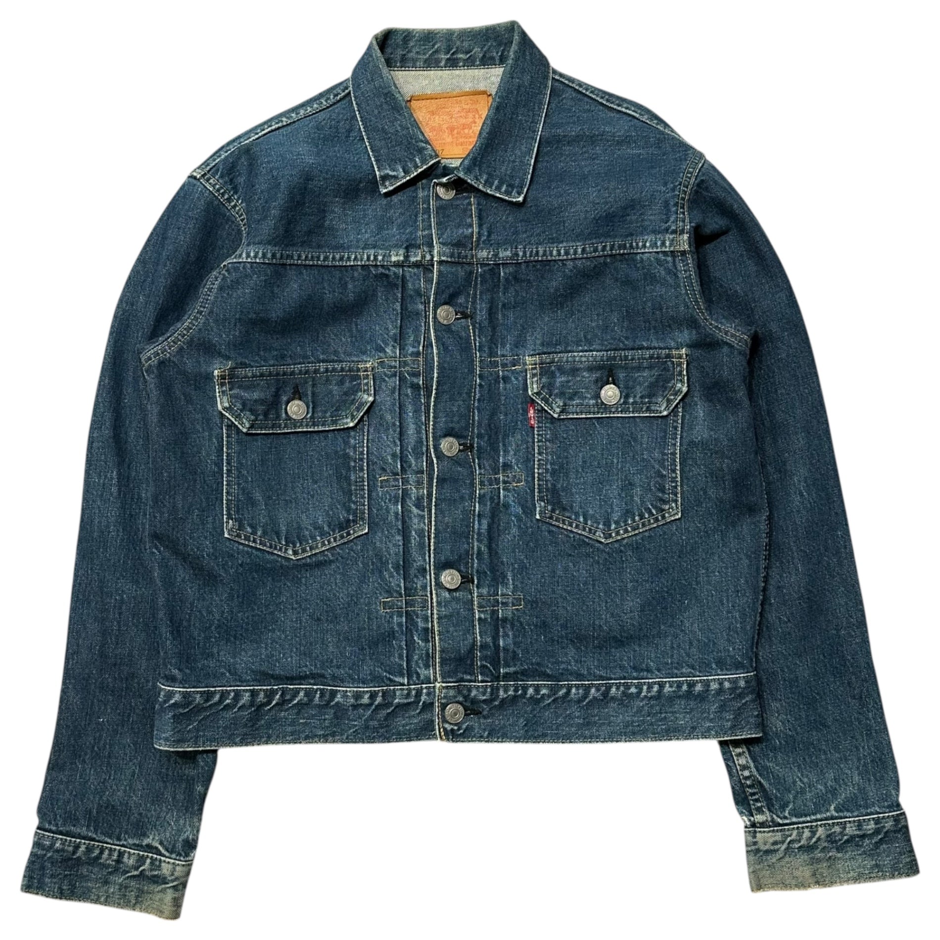 Levi's(リーバイス) 90's 71507 Reissue 2nd Denim Jacket 90年代 復刻 セカンド デニム ジャケット 40 インディゴ ボタン裏「J02」