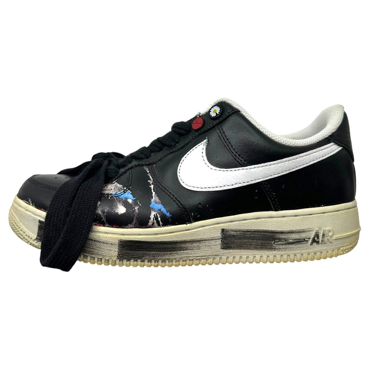 NIKE×peaceminusone(ナイキ×ピースマイナスワン) Air Force 1 Low Para Noise "Black" G-DRAGON エアフォース 1 パラノイズ AQ3692-001 27cm ブラック 箱付 コラボ