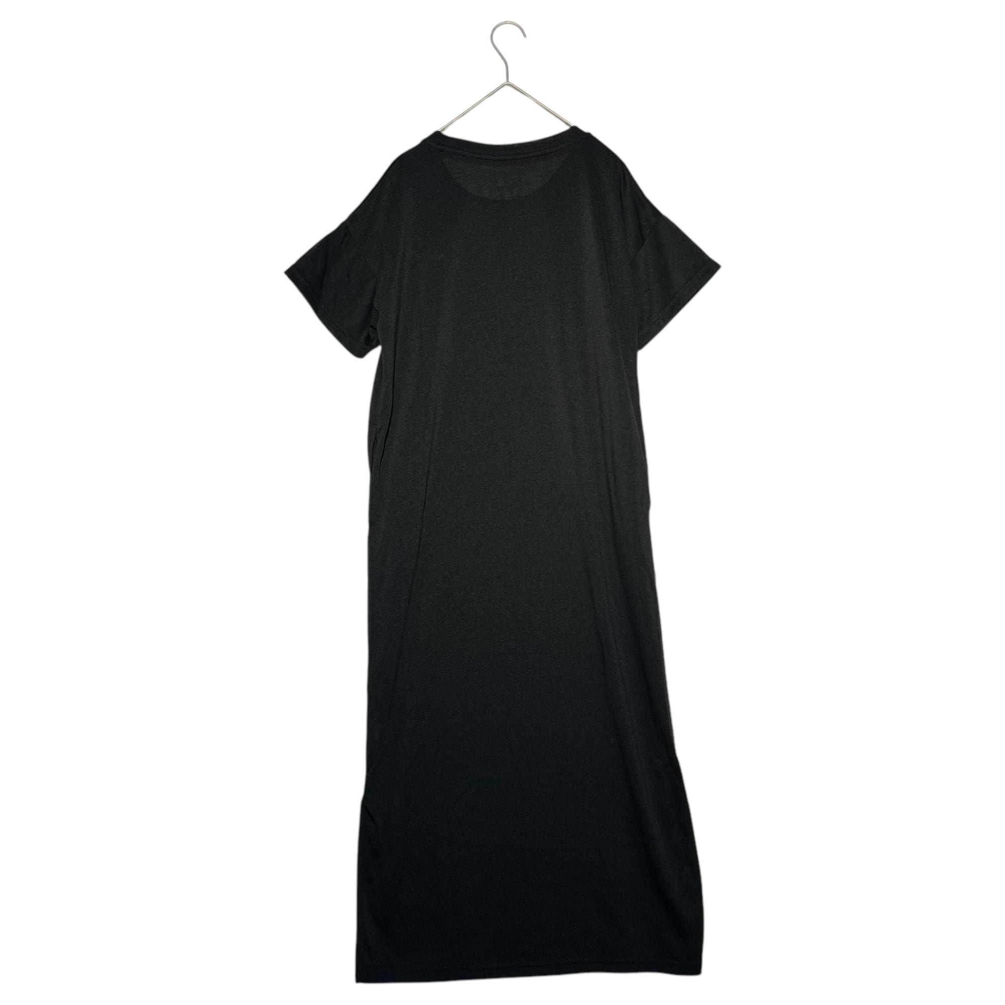 THE NORTH FACE(ノースフェイス) S/S Onepiece Crew 半袖 カットソー ワンピース ロゴ NTW32145 M ブラック ロング