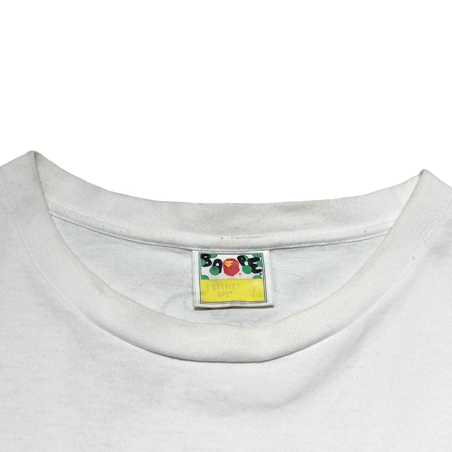 A BATHING APE(アベイシングエイプ) 00's ONEPIECE MILO Tシャツ ワンピース マイロ 00年代 XL ホワイト