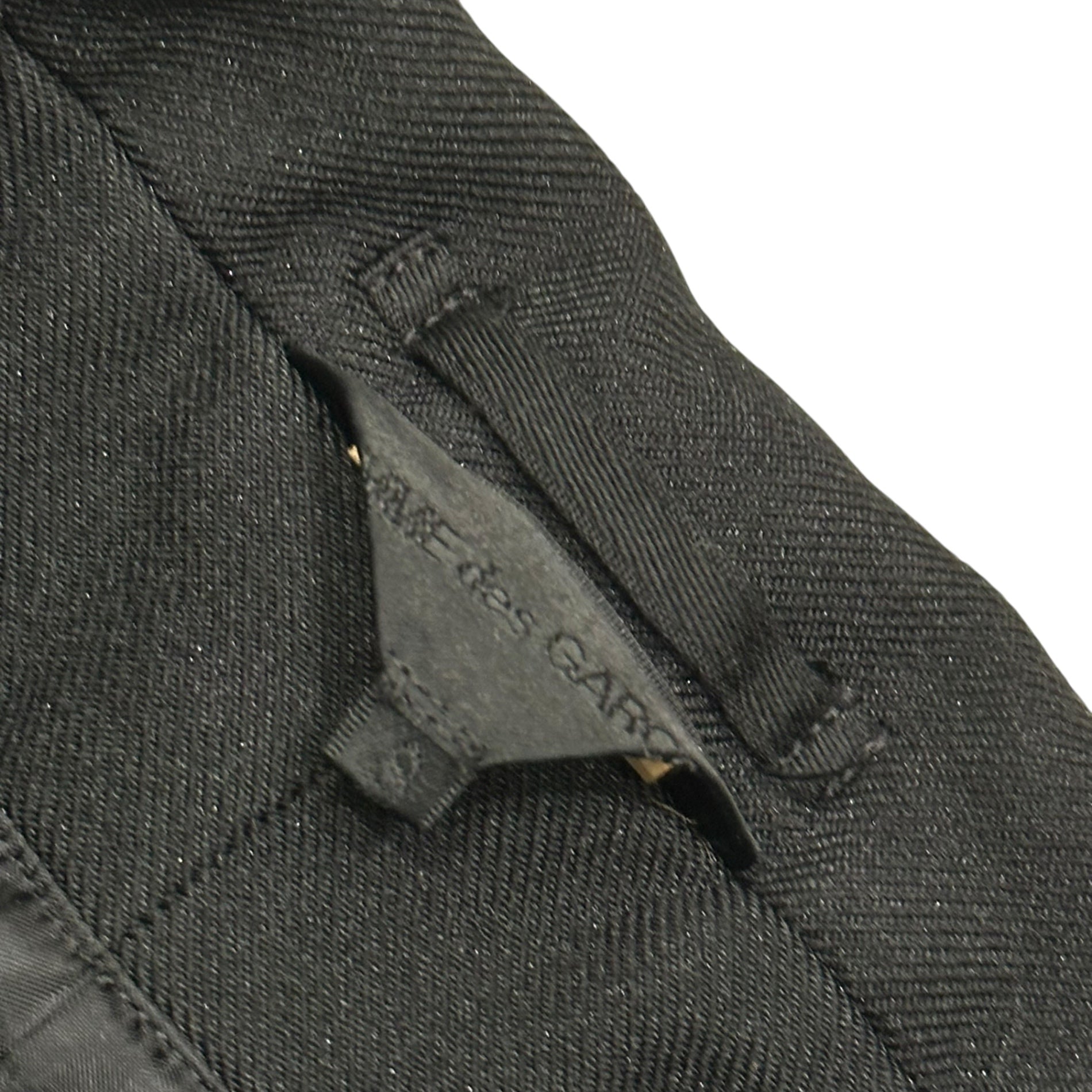 COMME des GARCONS(コムデギャルソン) 2023SS Esther Shrink-Resistant Deformed Over Jacket エステル 縮絨 変形 オーバー ジャケット GK-J030 S ブラック AD2022