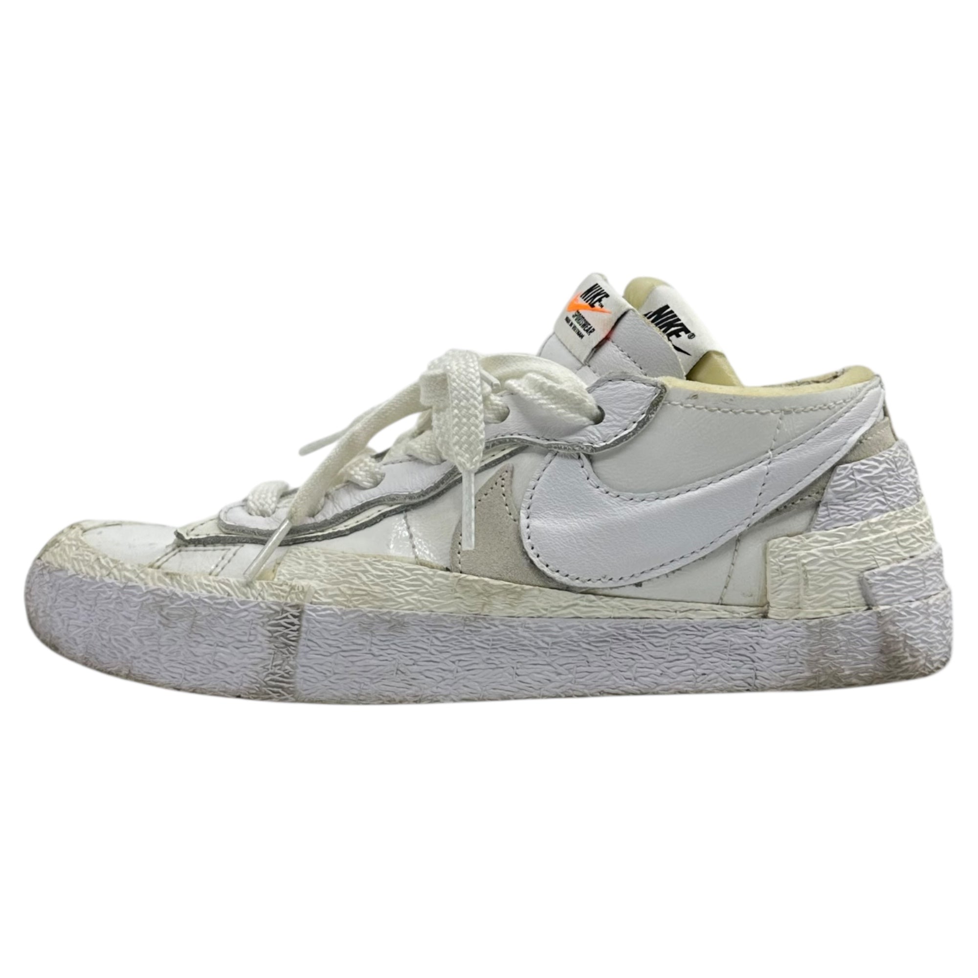 NIKE×sacai(ナイキ×サカイ) Blazer Low "White Patent Leather" ブレザー ロー DM6443-100 24cm ホワイト ローカット スニーカー コラボ