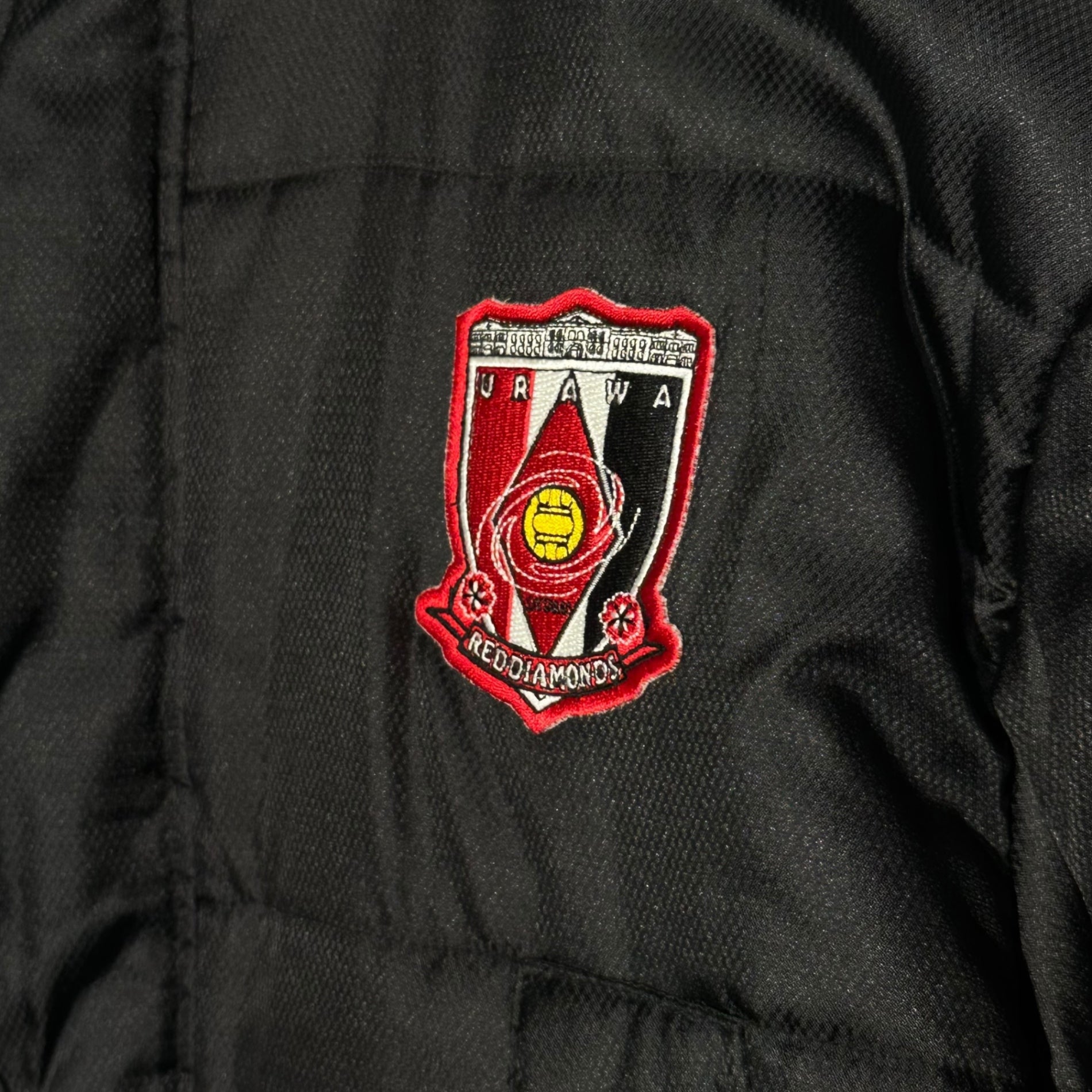 NIKE(ナイキ) 浦和レッズ FUSO kabu.com ベンチ コート 348247 L ブラック×レッド サッカー Jリーグ