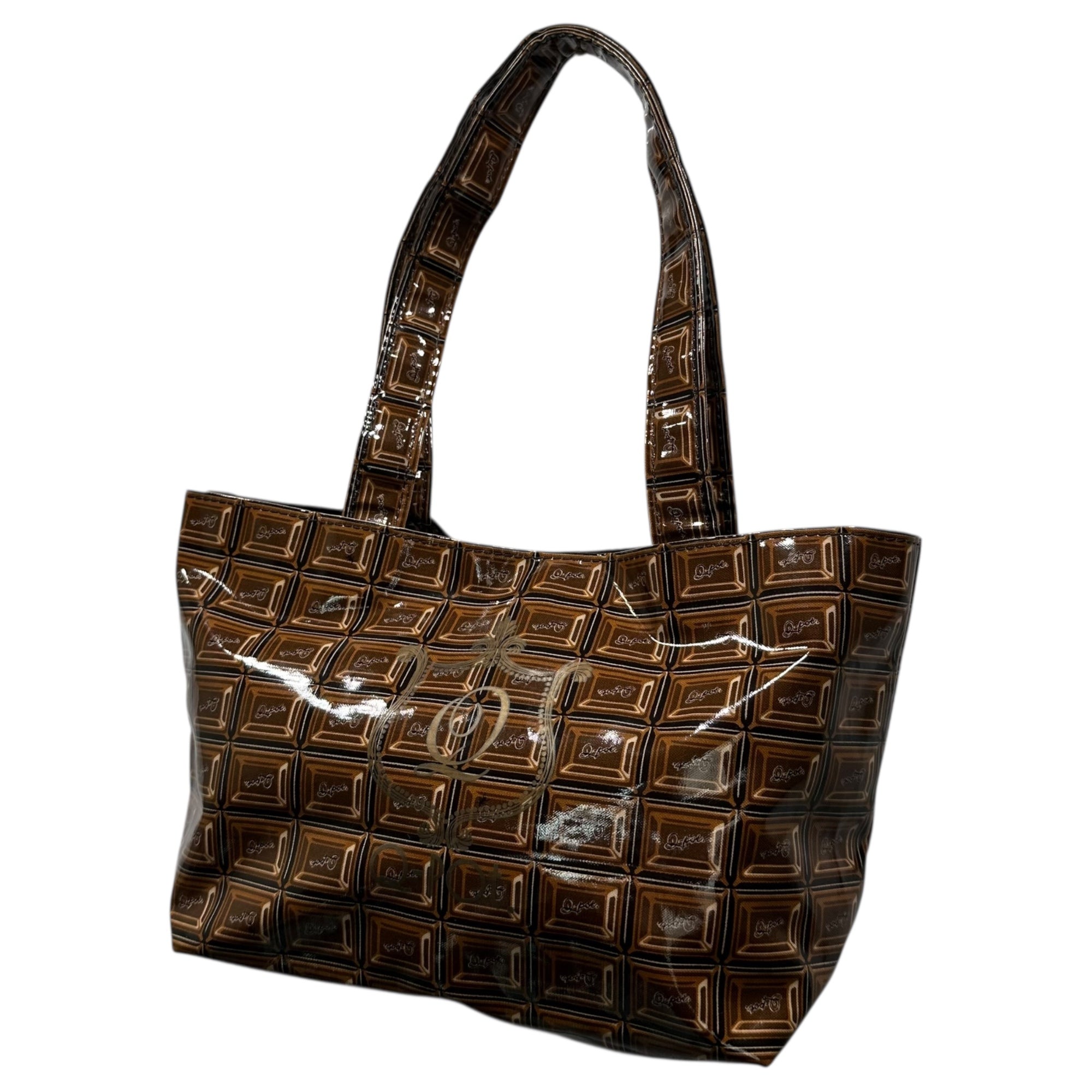Q-POT(キューポット) Chocolate Tote & Shoulder Bag, Wallet, Ribbon Barrette, T-Shirt Set チョコレート トート ショルダー バッグ 財布 リボン バレッタ Tシャツ セット 5点セット