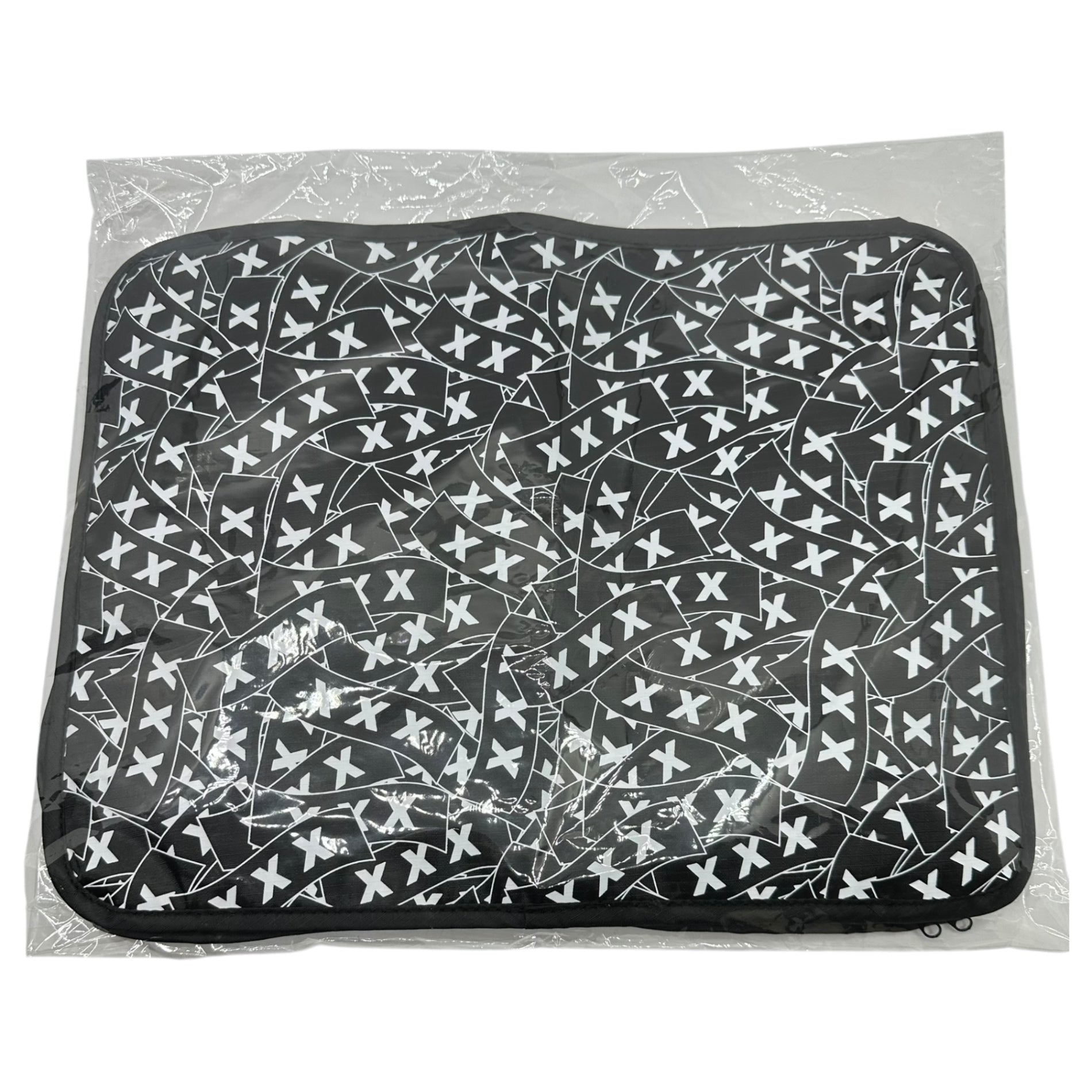 GOD SELECTION XXX(ゴッドセレクション トリプルエックス) ORGANIZER POUCH SET/BLACK オーガナイザー ポーチ セット ブラック GX-S24-GD-07 ブラック×ホワイト 収納 旅行 ケース