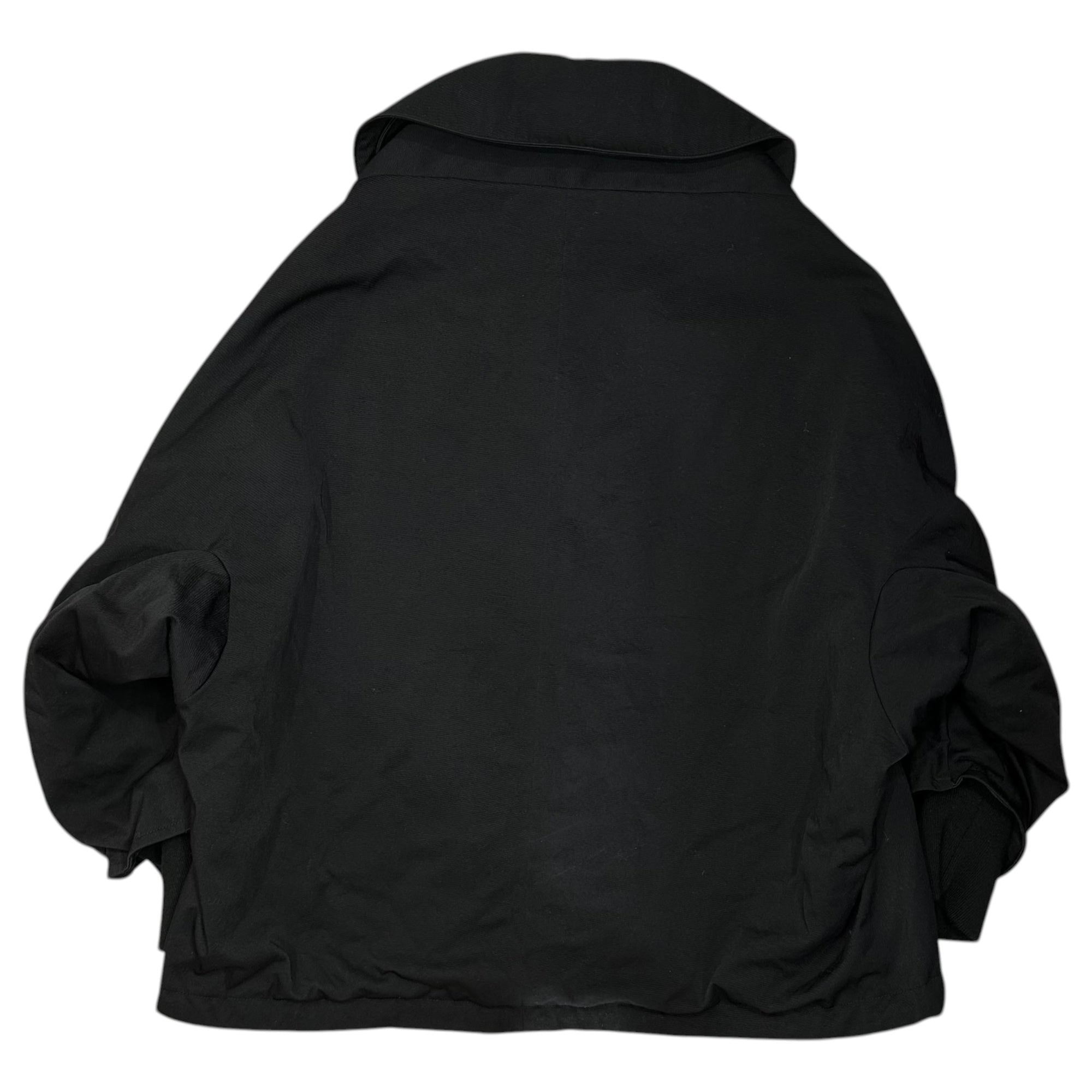 Y's(ワイズ) NYLON CHINO CLOTH MIDDLE COAT ナイロン チノ クロス ミドル コート YK-C22-603 2(M程度) ブラック 男性着用可能 ジャケット