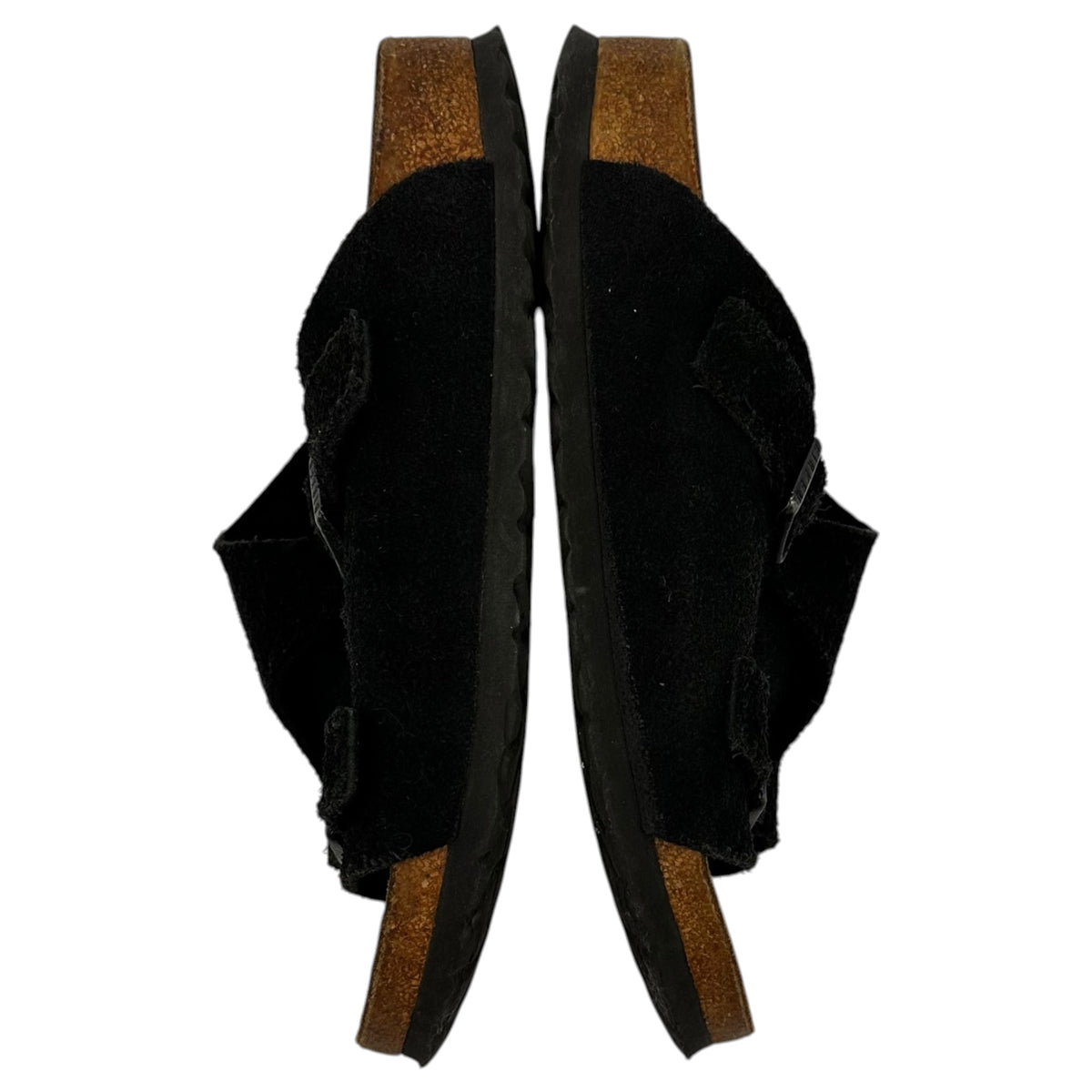 BIRKENSTOCK(ビルケンシュトック) Zurich Suede Comfort Sandals チューリッヒ スエードコンフォートサンダル 0050493 25cm ブラック×ブラウン