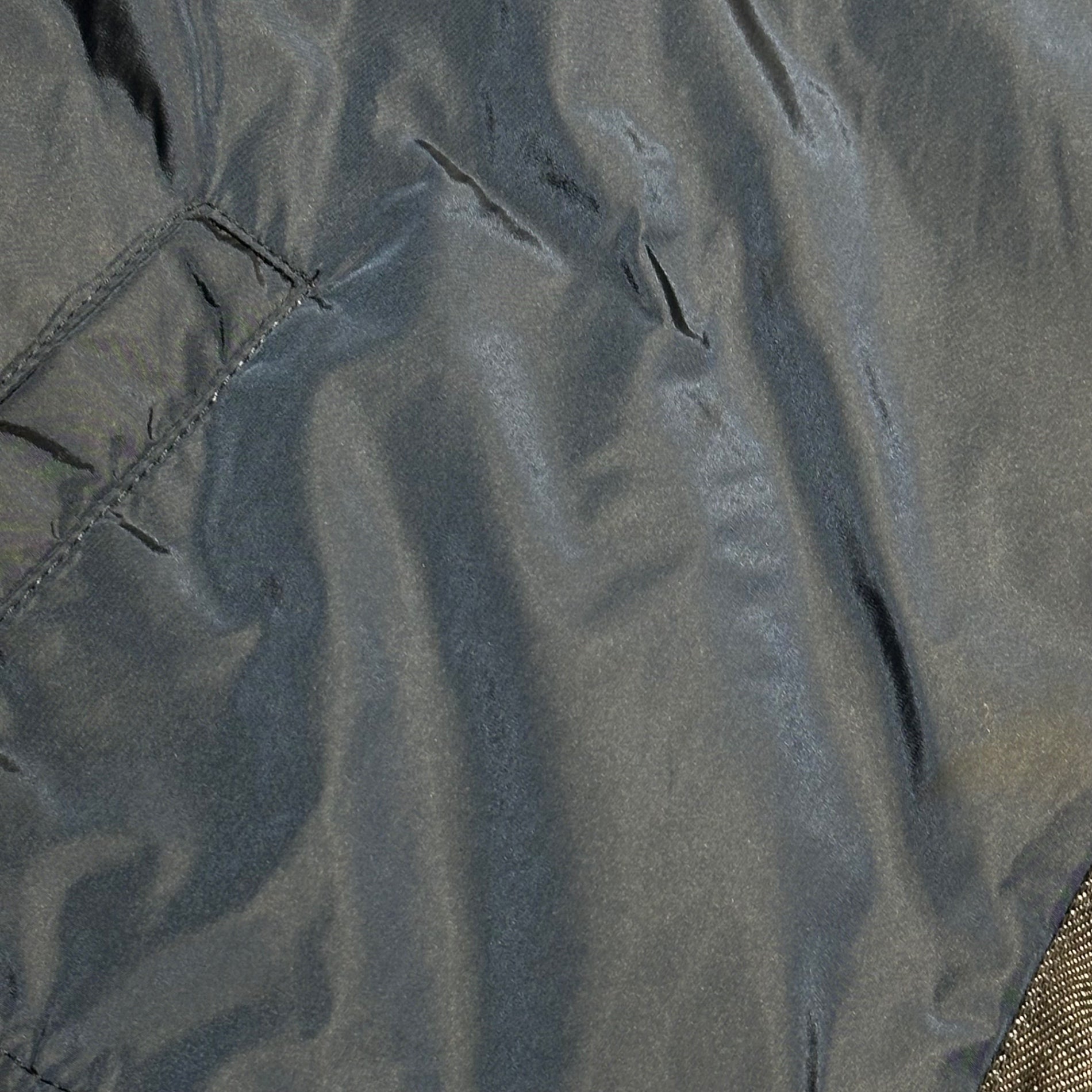 DIESEL BLACK GOLD(ディーゼルブラックゴールド) Denim Panel Hooded Jacket デニム 切替 フーデッド ジャケット 50(XL) ブラック×ネイビー