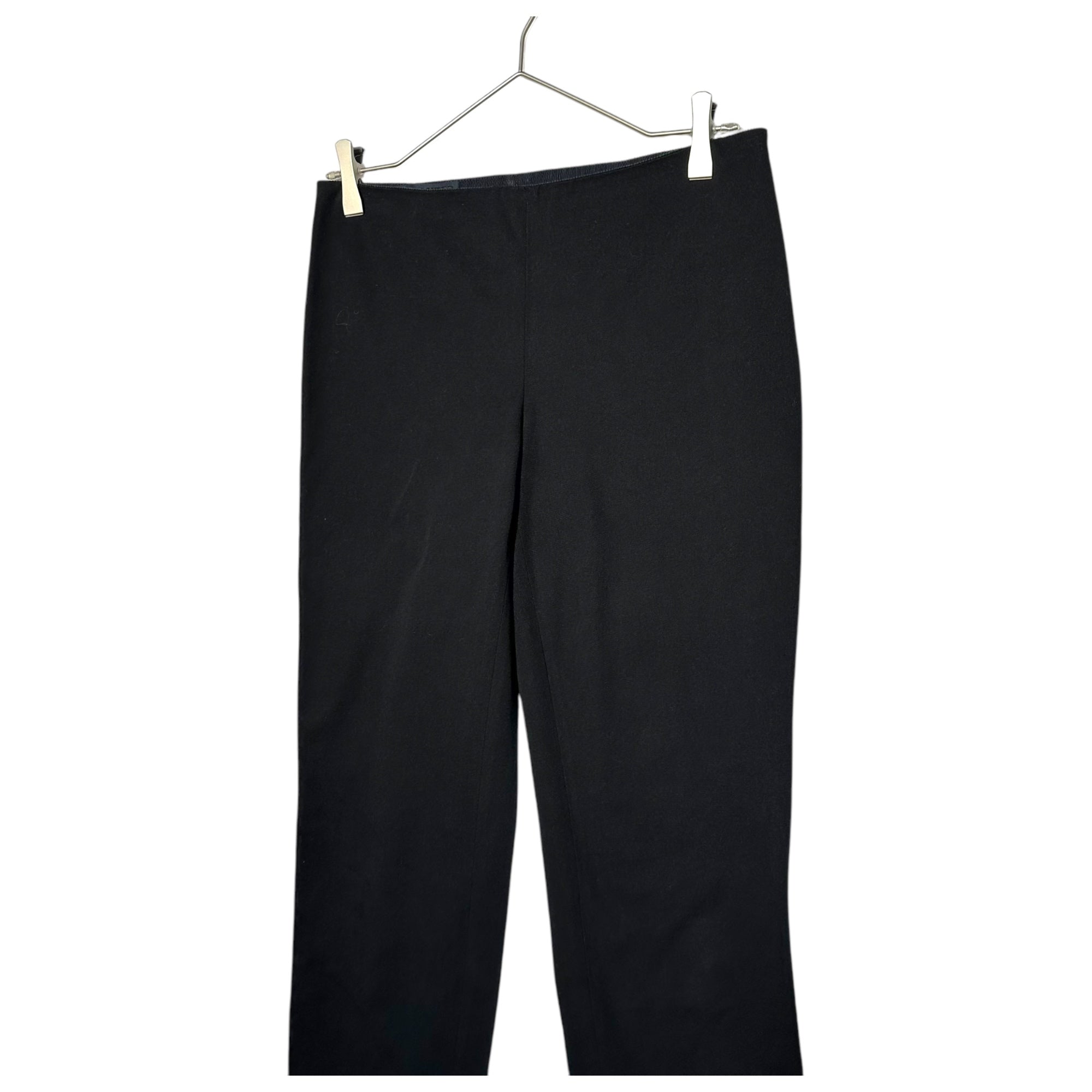 JIL SANDER(ジルサンダー) Cotton/poly straight slacks コットン・ポリ ストレート スラックス JDX200A JK033 34(XS程度) ブラック