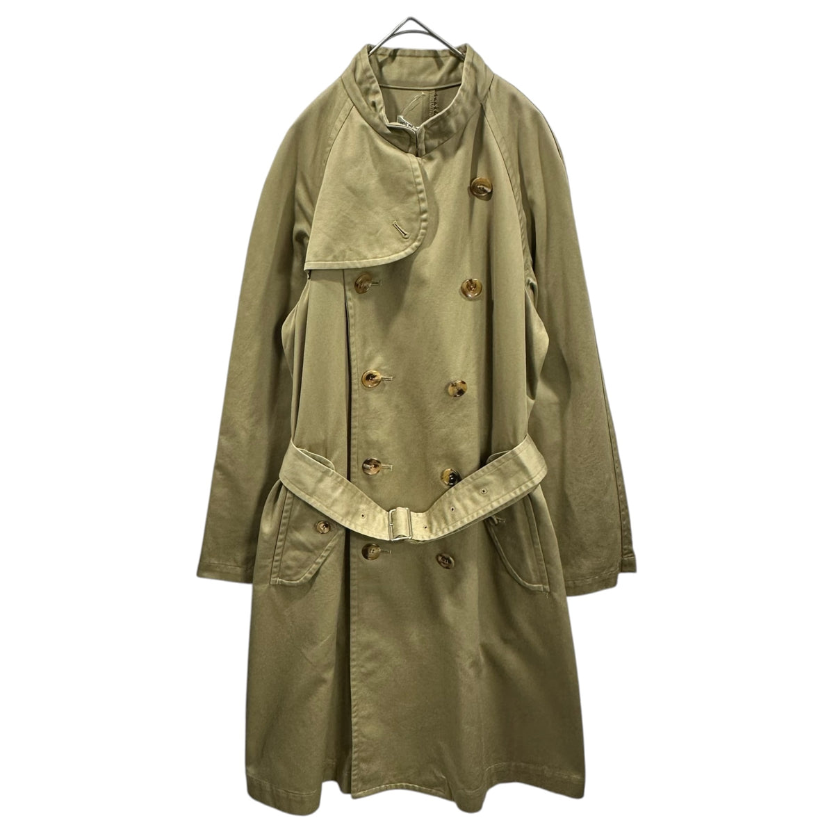 robe de chambre COMME des GARCONS(ローブドシャンブルコムデギャルソン) 2000's Trench Coat トレンチ コート RU-C005 M ベージュ AD2004