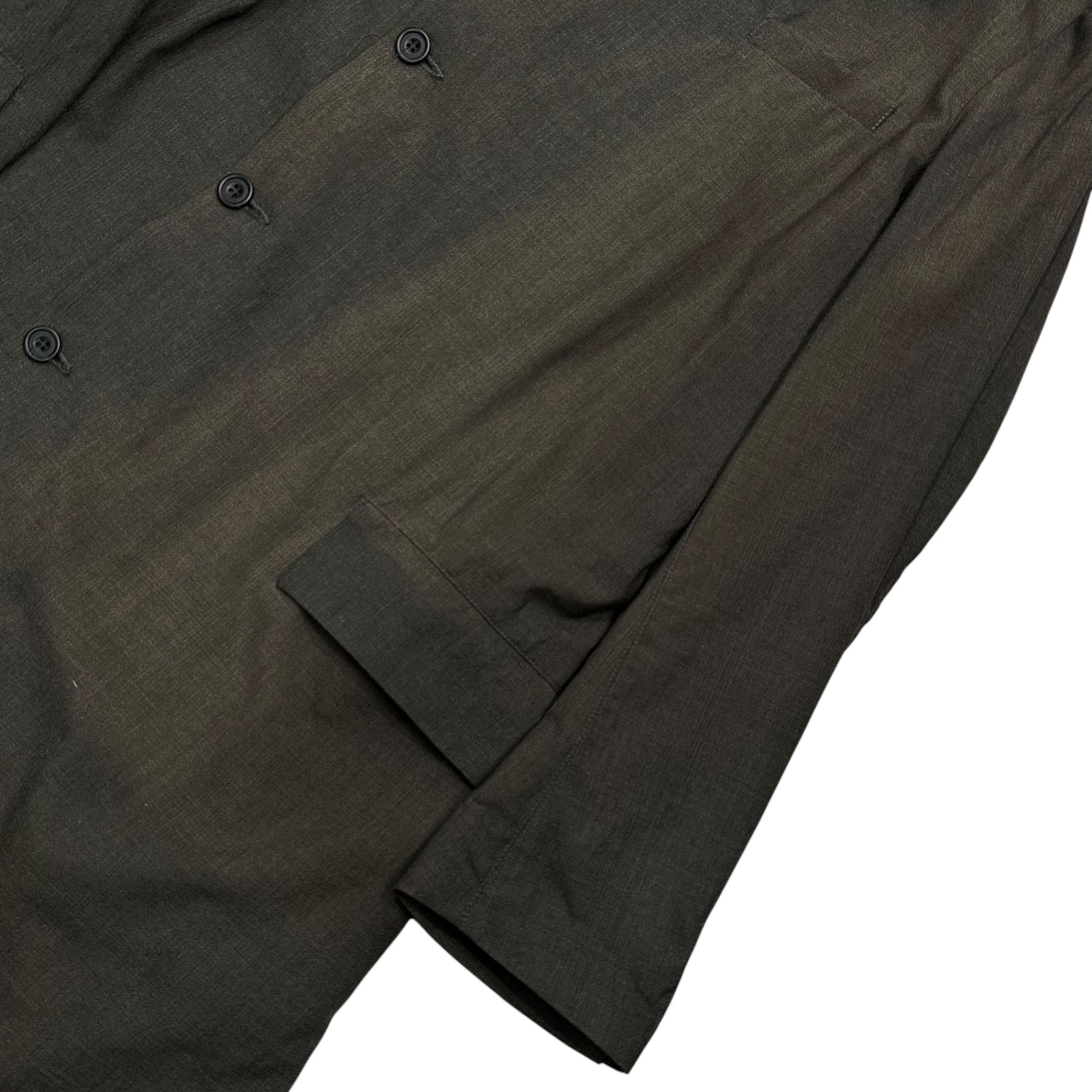Paul Harnden(ポールハーデン) Wool Long Coat ウール ロング コート M ブラウン ウールボディ アルチザン