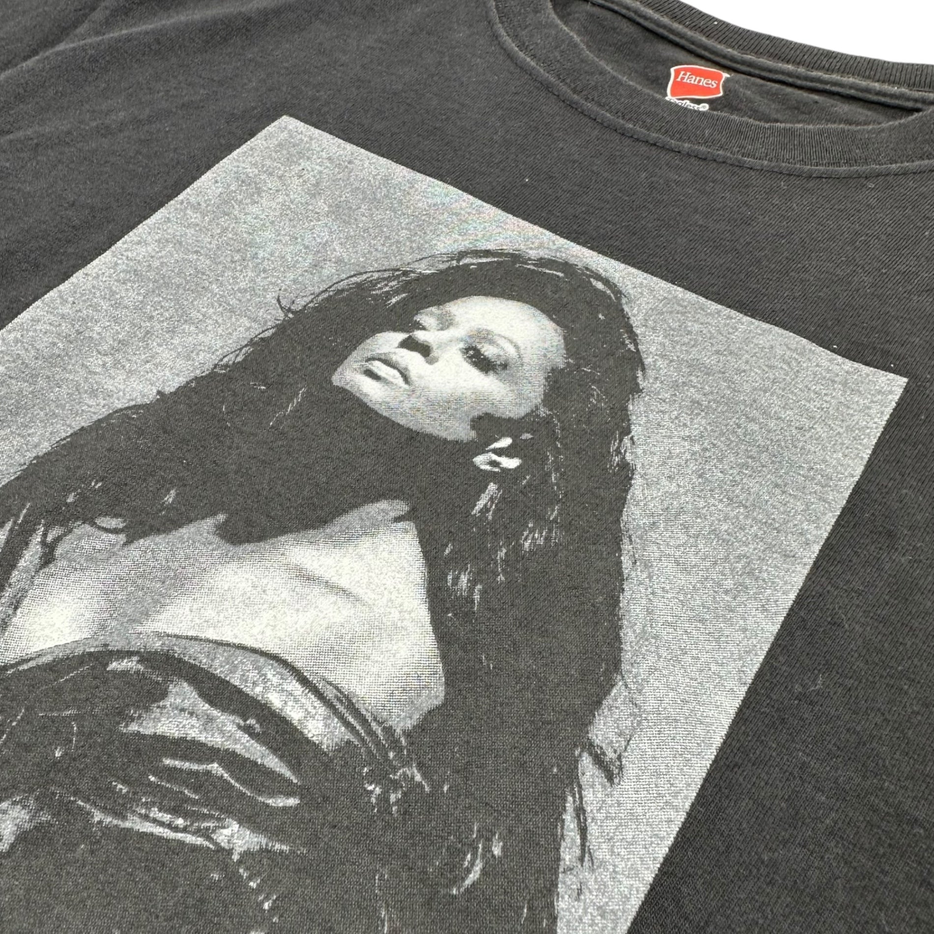 Hanes(ヘインズ) Diana Ross “I’m Coming Out” Tee ダイアナ ロス フォト Tシャツ S ブラック