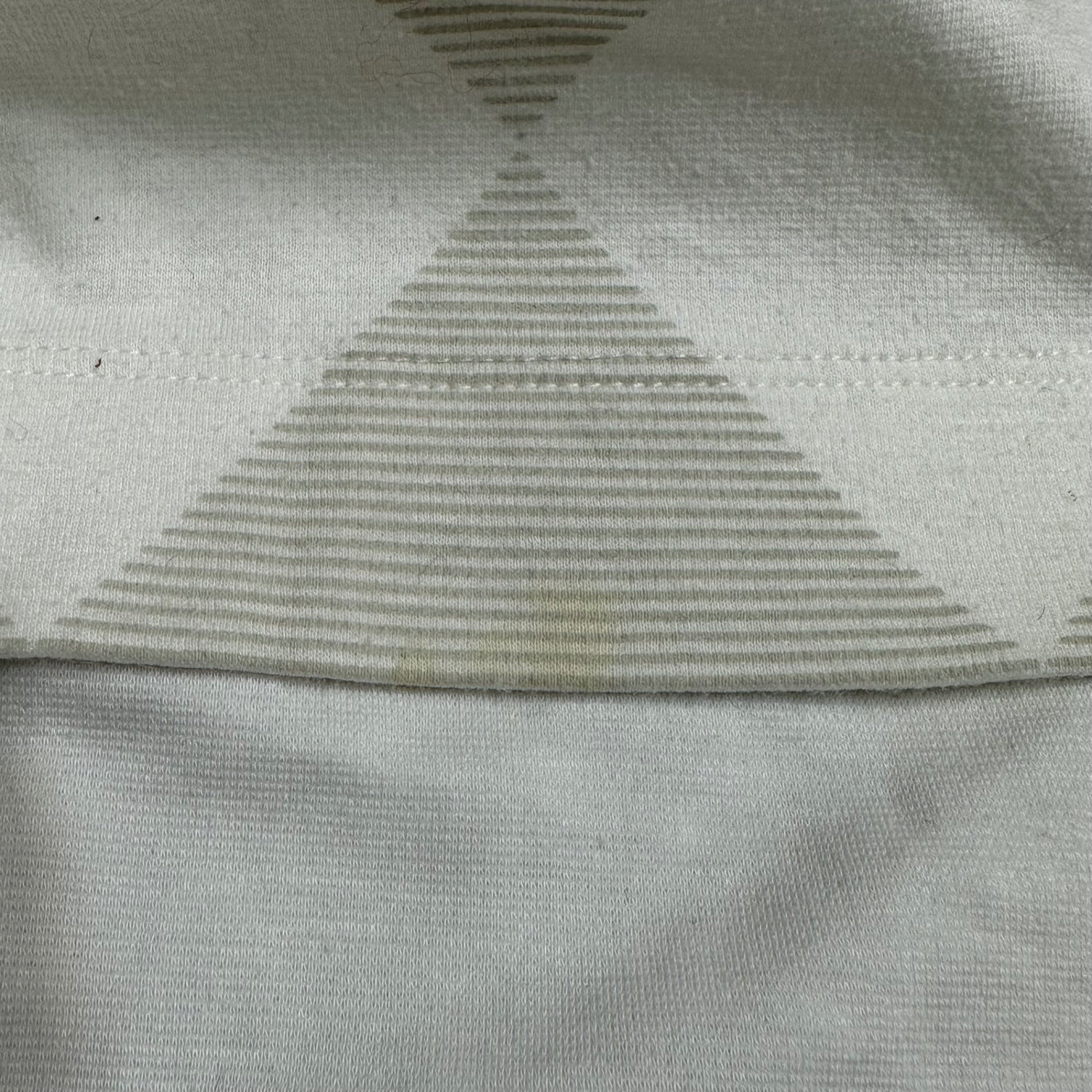 BURBERRY GOLF(バーバリーゴルフ) アーガイル柄 ハーフジップ 長袖 カットソー E5P66-242-01 4(XL程度) ホワイト Tシャツ