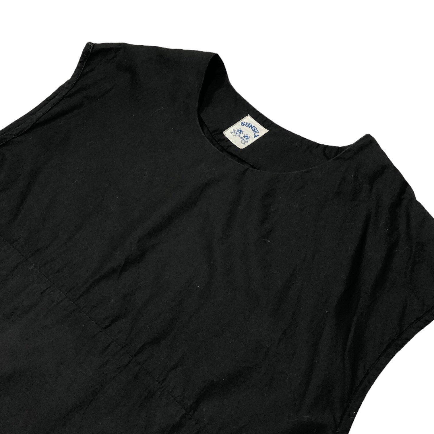 SUNSEA(サンシー) 14SS TECH VEST テックベスト プルオーバー SNS-14S21 3(L) ブラック