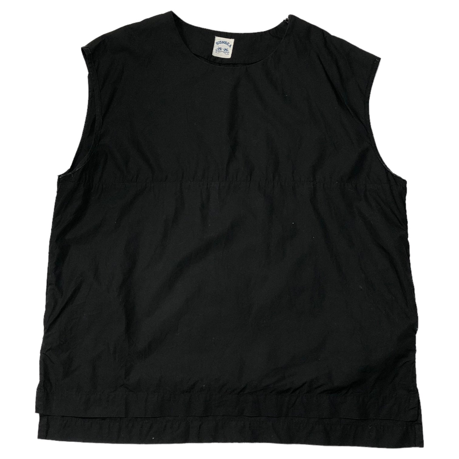 SUNSEA(サンシー) 14SS TECH VEST テックベスト プルオーバー SNS-14S21 3(L) ブラック