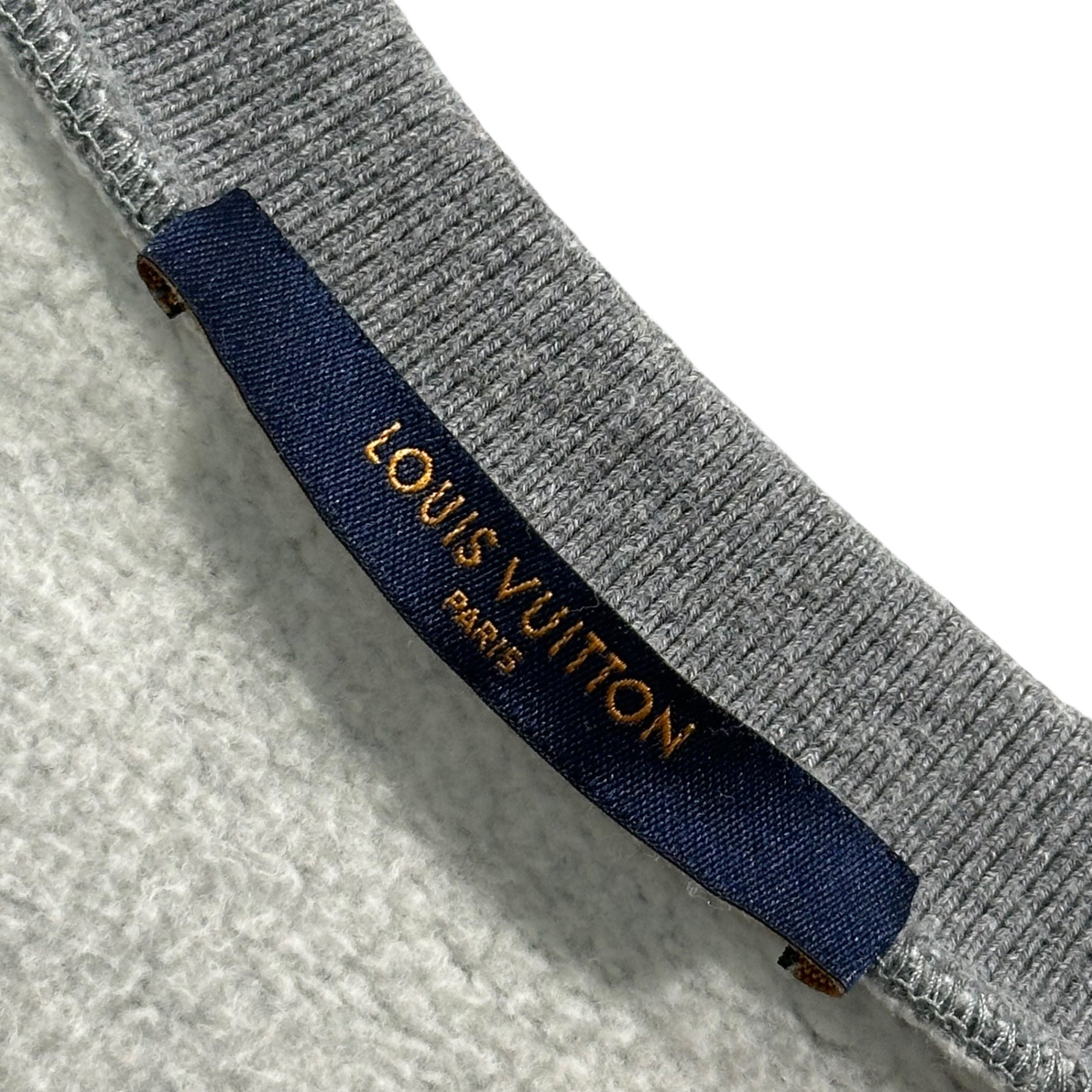 LOUIS VUITTON × NIGO(ルイヴィトン × ニゴー) 20AW Printed Crew Neck Sweatshirt プリント クルーネック スウェット VCCM09 XL グレー×ブラック コラボアイテム