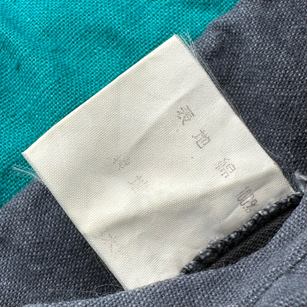 PASHU(パッシュ) 1990’s Layered Gimmick Vest レイヤード ギミック ベスト M グレー×ライトブルー 90年代
