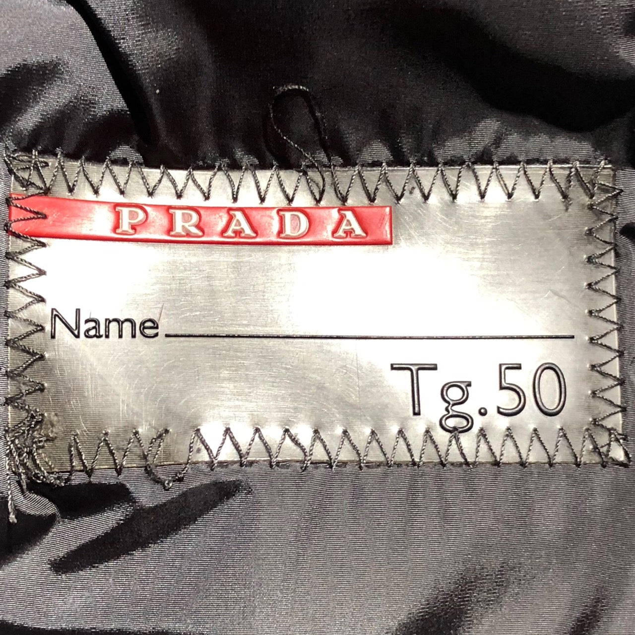 PRADA SPORT(プラダスポーツ) ナイロンダウンベスト 50(Lサイズ程度) ブラック