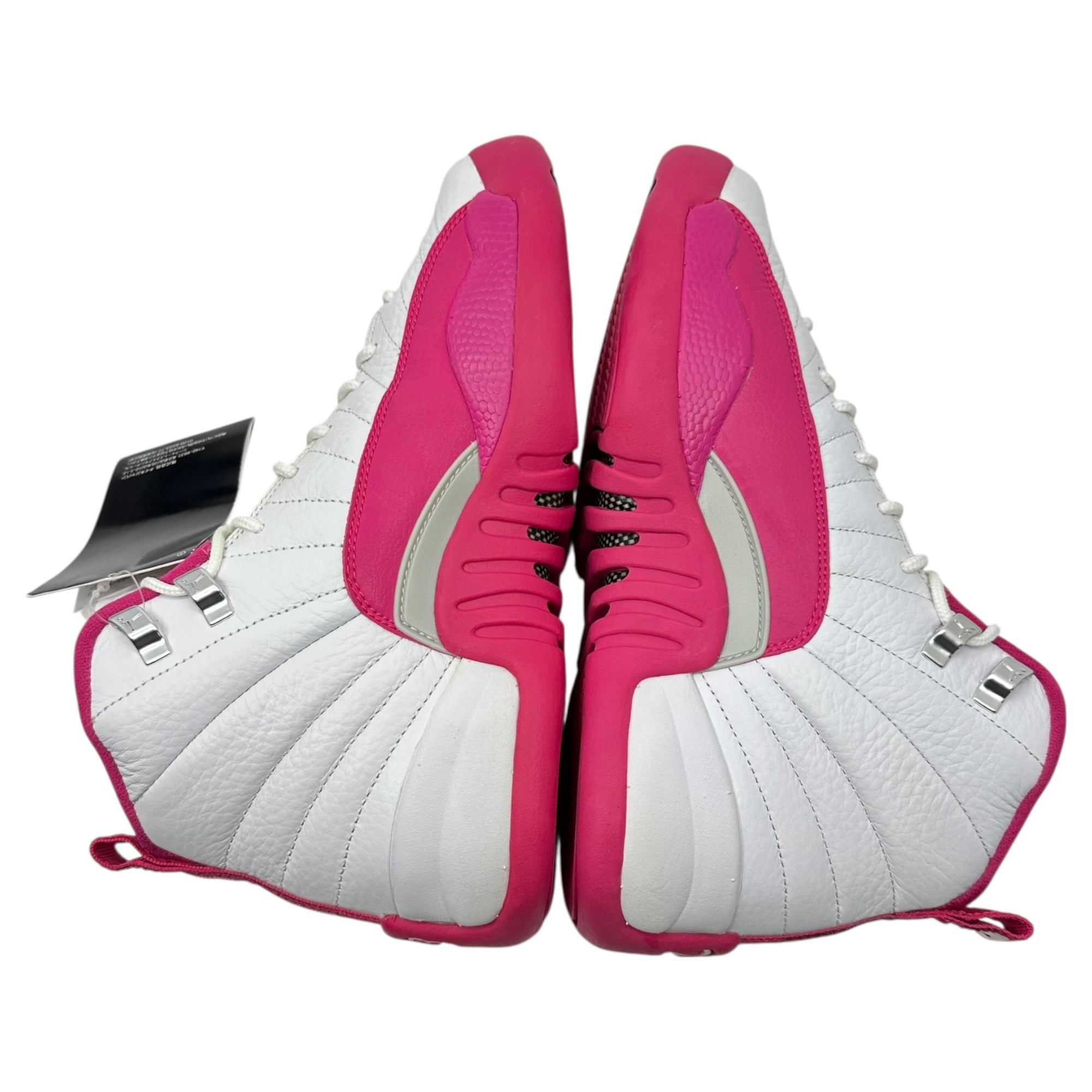 NIKE(ナイキ) GS Air Jordan 12 Retro "Dynamic Pink" エアジョーダン12 レトロ ダイナミックピンク ハイカット スニーカー 510815-109 24.0cm ホワイト×ピンク