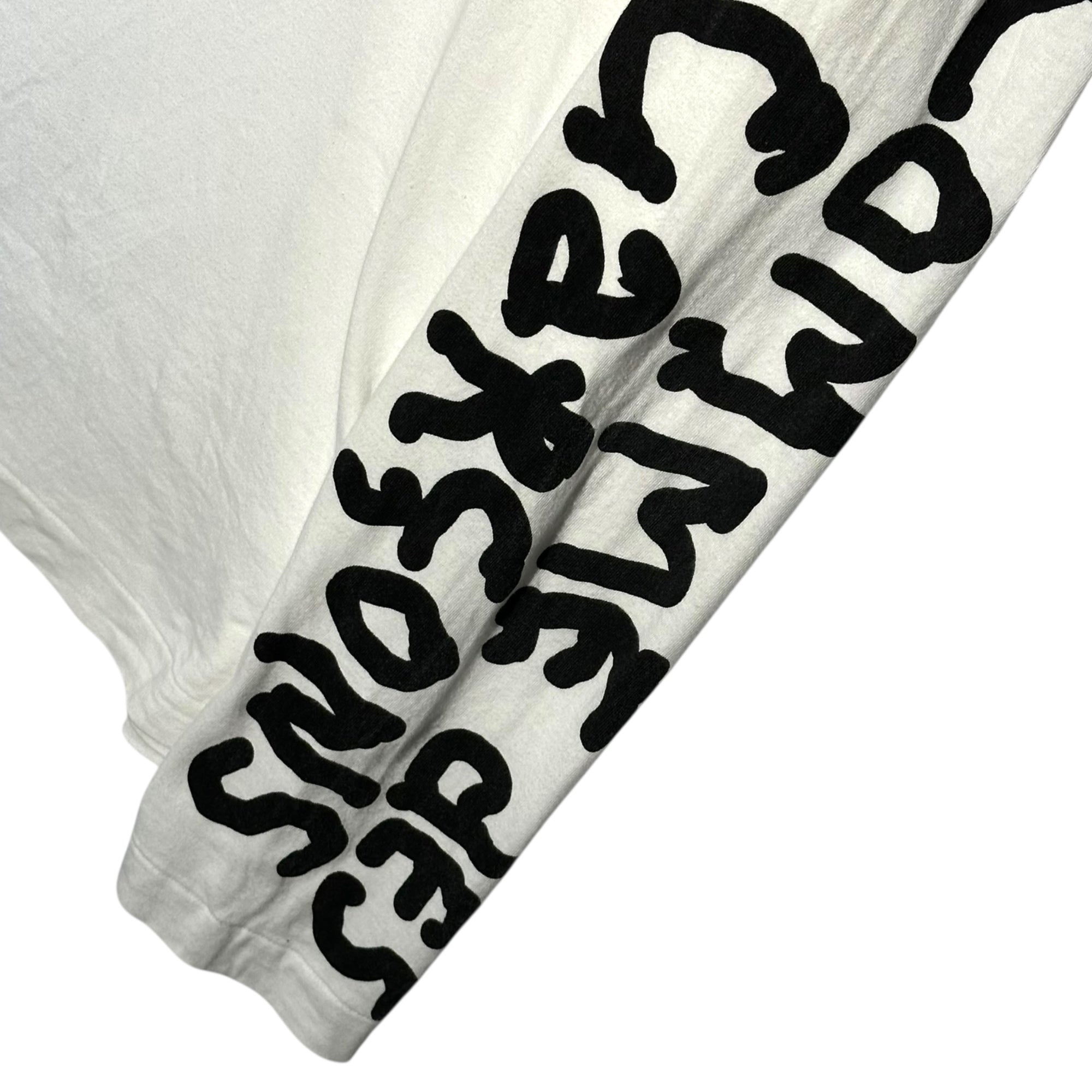 COMME des GARCONS(コムデギャルソン) 23SS "Artwork by Alisa Yoffe" L/S Tee アリサ ヨッフェ グラフィック プリント 長袖 Tシャツ OK-T102 L ホワイト 青山店 コラボ カットソー