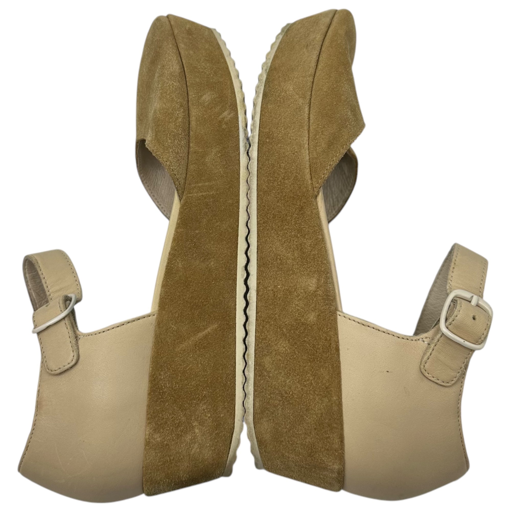 CAMPER(カンペール) Laika ウェッジソール サンダル 厚底 39(24.5cm) ベージュ