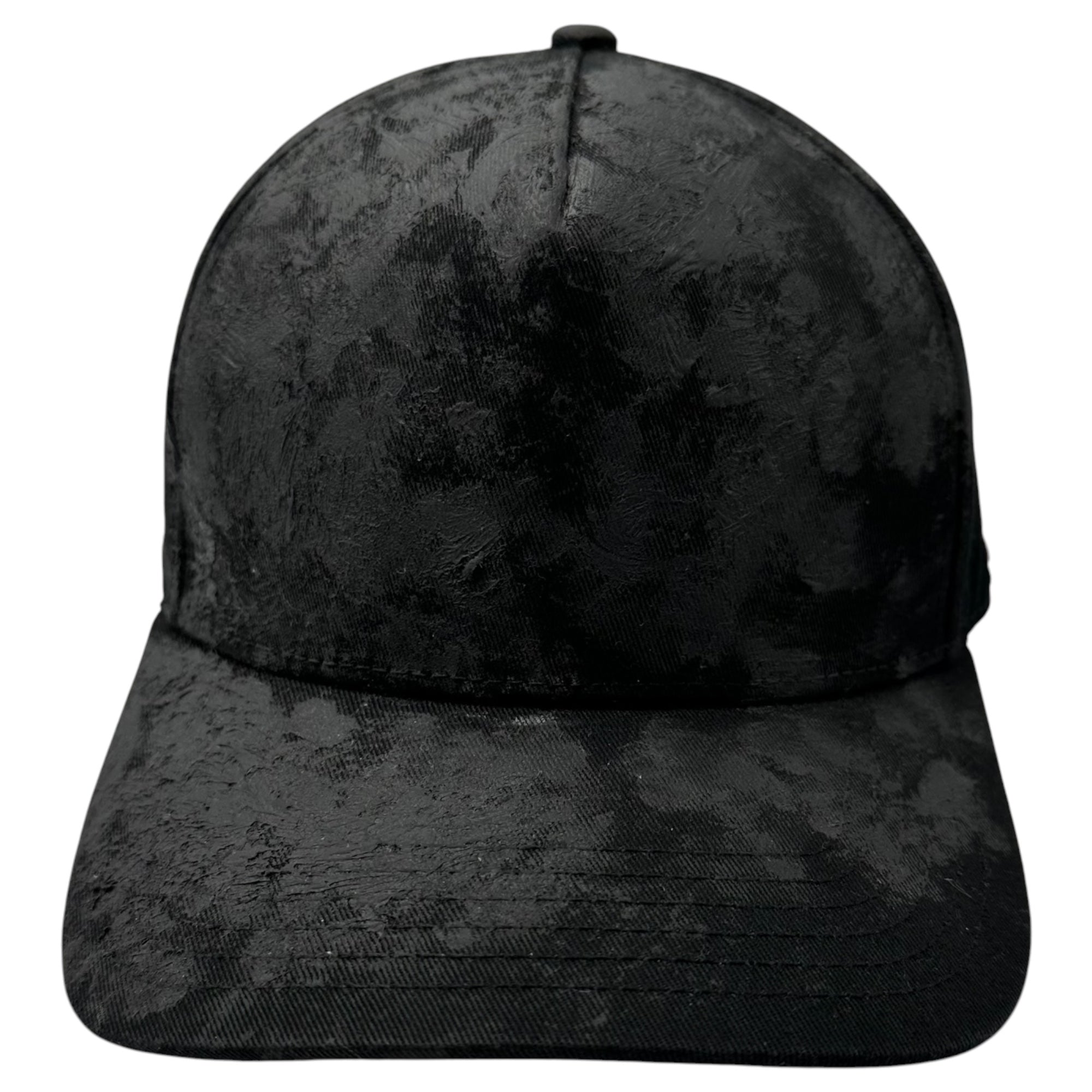 LAST NEST(ラストネスト) COATING CAP コーティング キャップ ブラック クロス