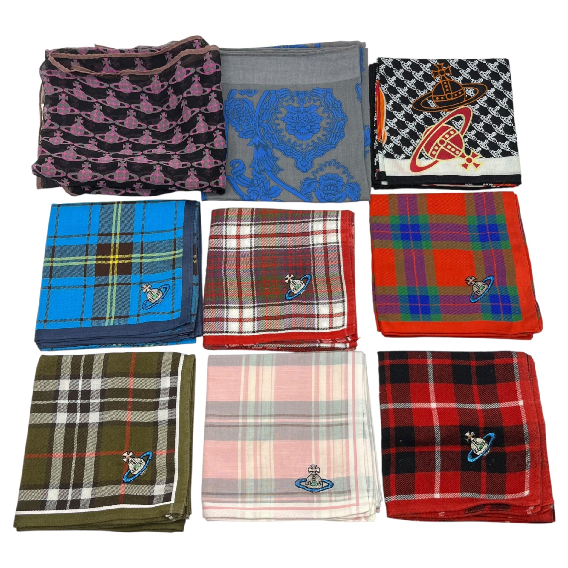Vivienne Westwood(ヴィヴィアンウエストウッド) ハンカチ スカーフ 計37点 セット オーブ まとめ 大量