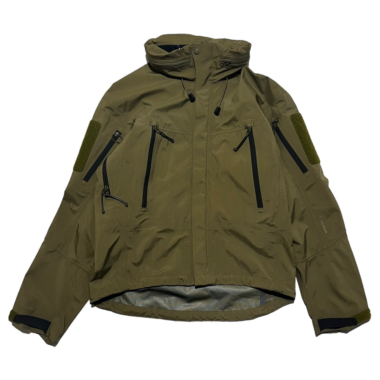 ARC'TERYX LEAF(アークテリクスリーフ) 00's GORE-TEX Alpha jacket GEN1 アルファ ジャケット マウンテンパーカー 3161 S カーキ 軍用規格 ミリタリー カナダ製