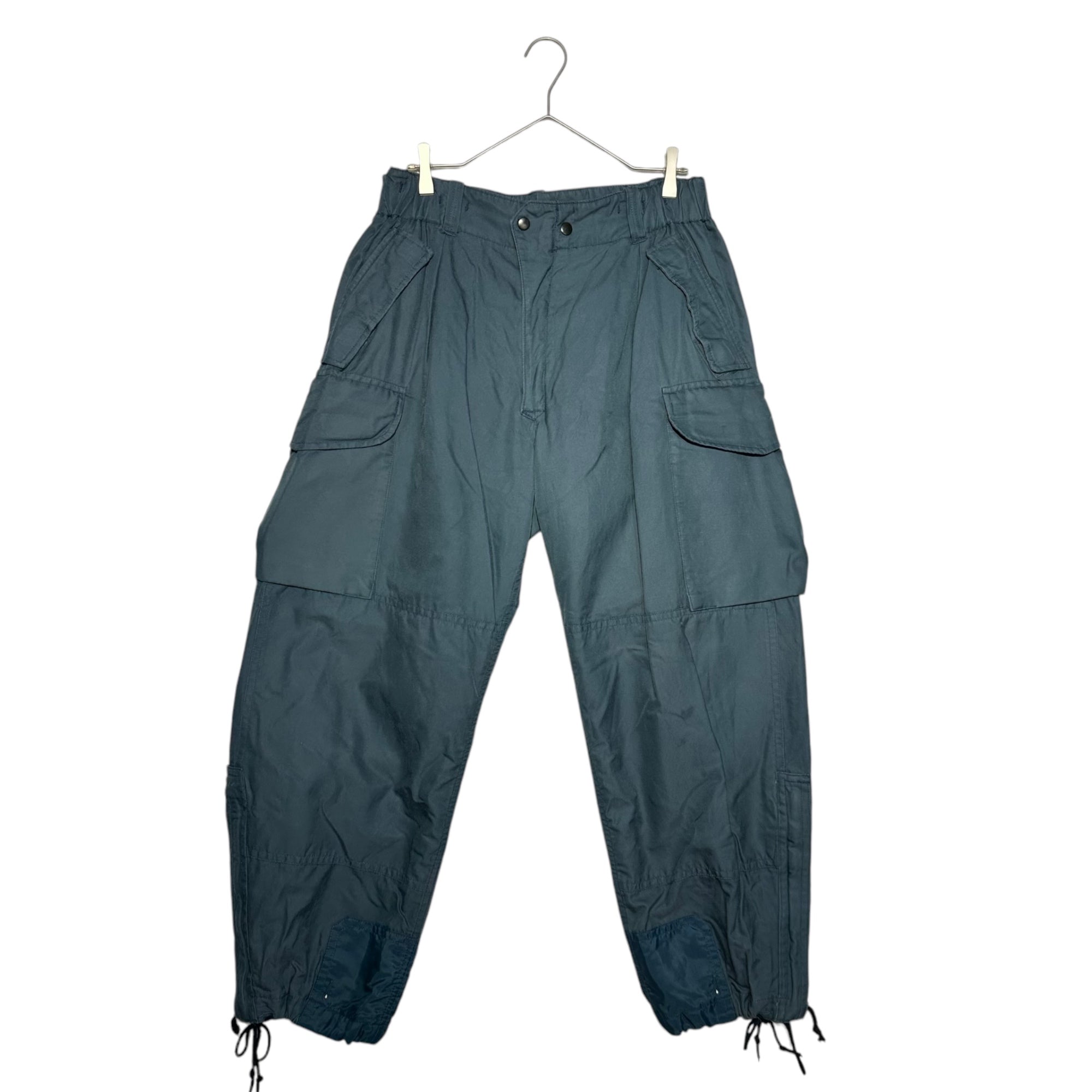 Canadian military(カナダ軍) ROYAL AIR FORCE Flight Cargo Pants パラシュート カーゴ パンツ 8415-21-910-8237 7038(SMALL SHORT程度) ネイビー フライト ヴィンテージ ミリタリー