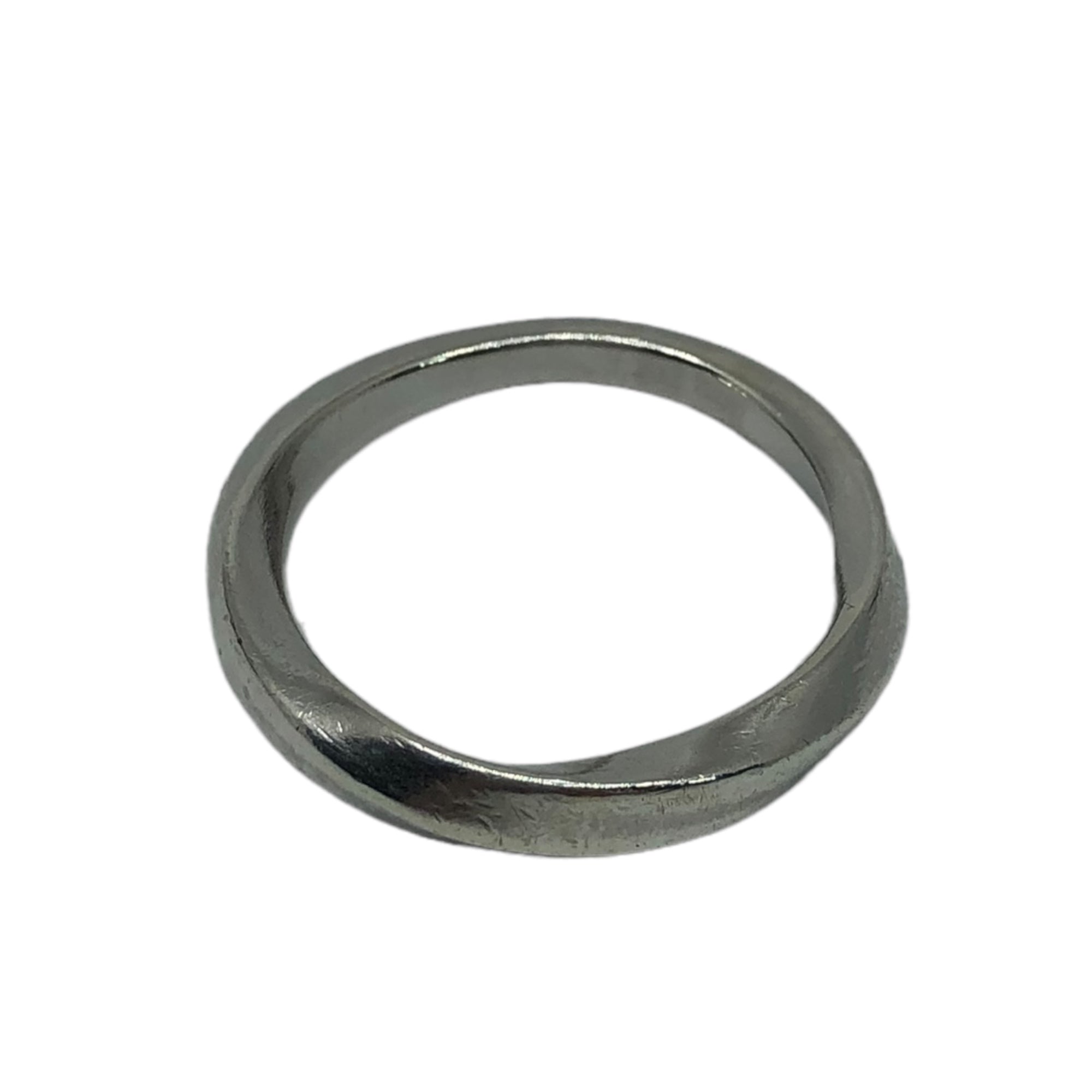 TOM WOOD(トムウッド) INFINITY BAND SLIM インフィニティ バンド スリム シルバー ねじれ リング R75XWNA01S925 62(約22号) シルバー silver925