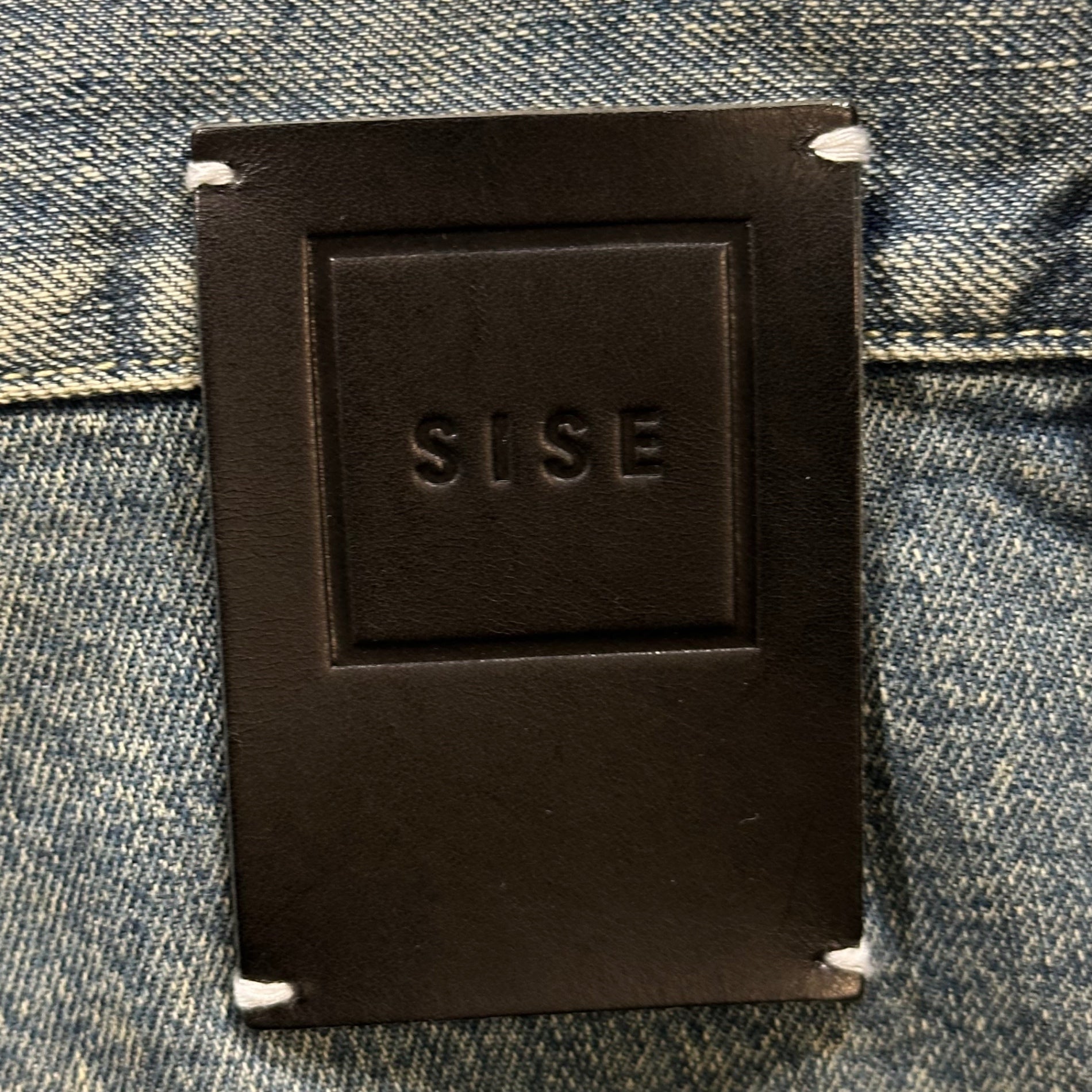 Sise(シセ) Drop Pocket Denim Pants ドロップ ポケット デニム パンツ DE-PT-01 1 ライトインディゴ オーバーサイズ 著名人着用品