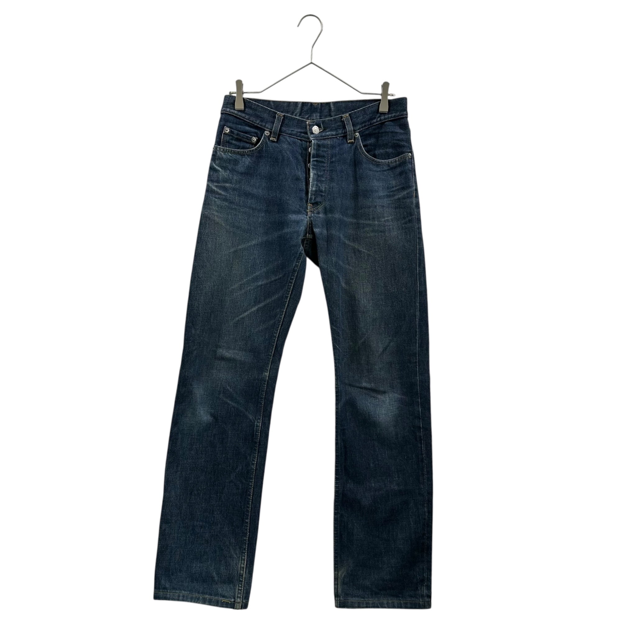 HELMUT LANG(ヘルムートラング) 1998 Archive Classic denim pants 本人期 クラシック デニム パンツ 745 HL 0001 2001 U 31 インディゴ 90's 90年代