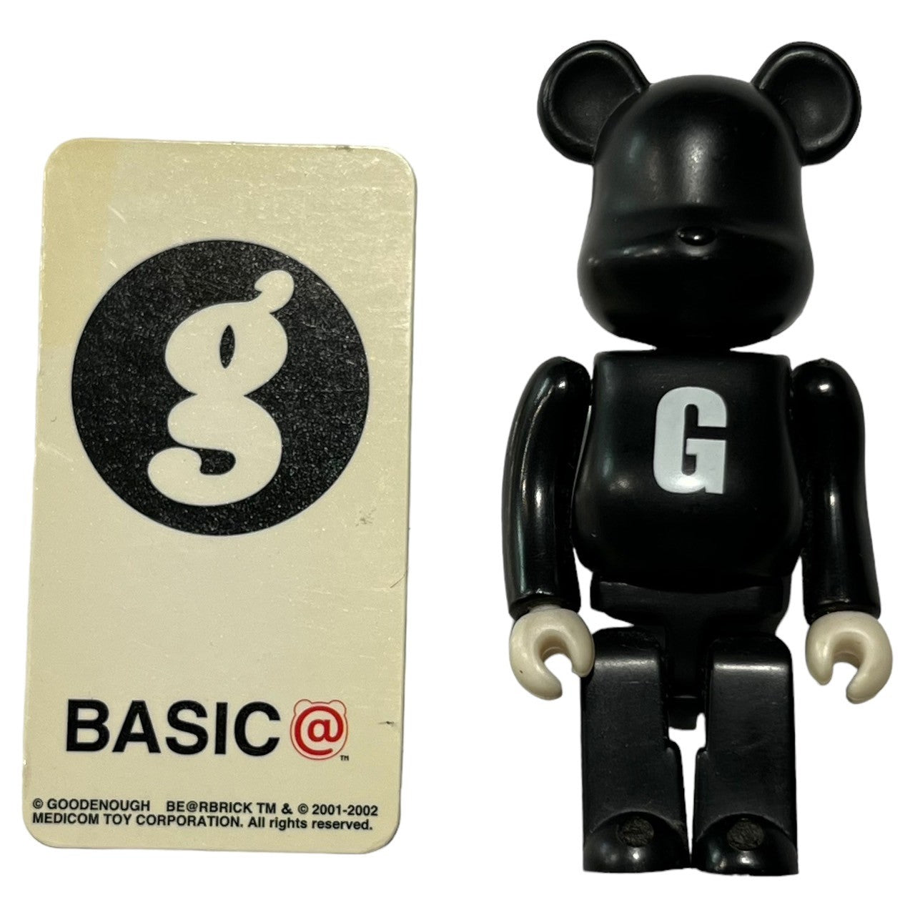 MEDICOM TOY×GOODENOUGH(メディコムトイ×グッドイナフ) ”G" BEAR BRICK 100% ベアブリック 005-0041 ブラック