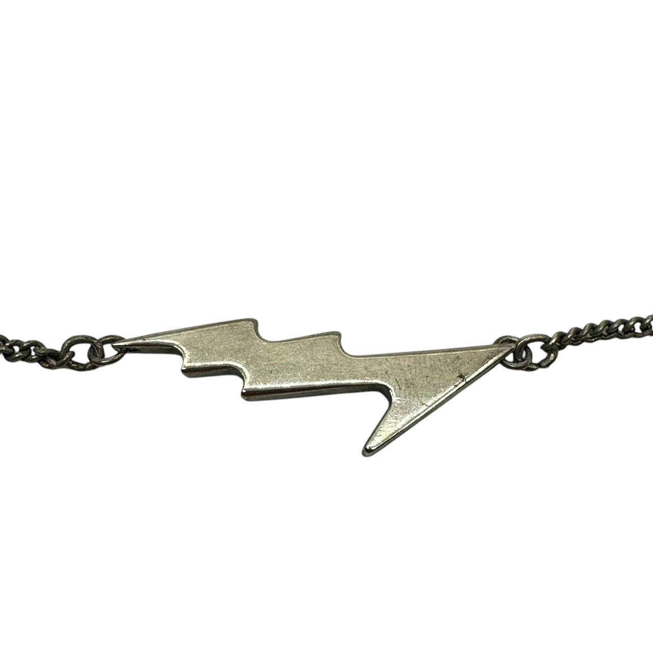 Maison Martin Margiela(メゾン マルタンマルジェラ) 07SS lightning chain necklace 稲妻 チェーン ネックレス 雷 サンダー 本人期 シルバー 本体のみ