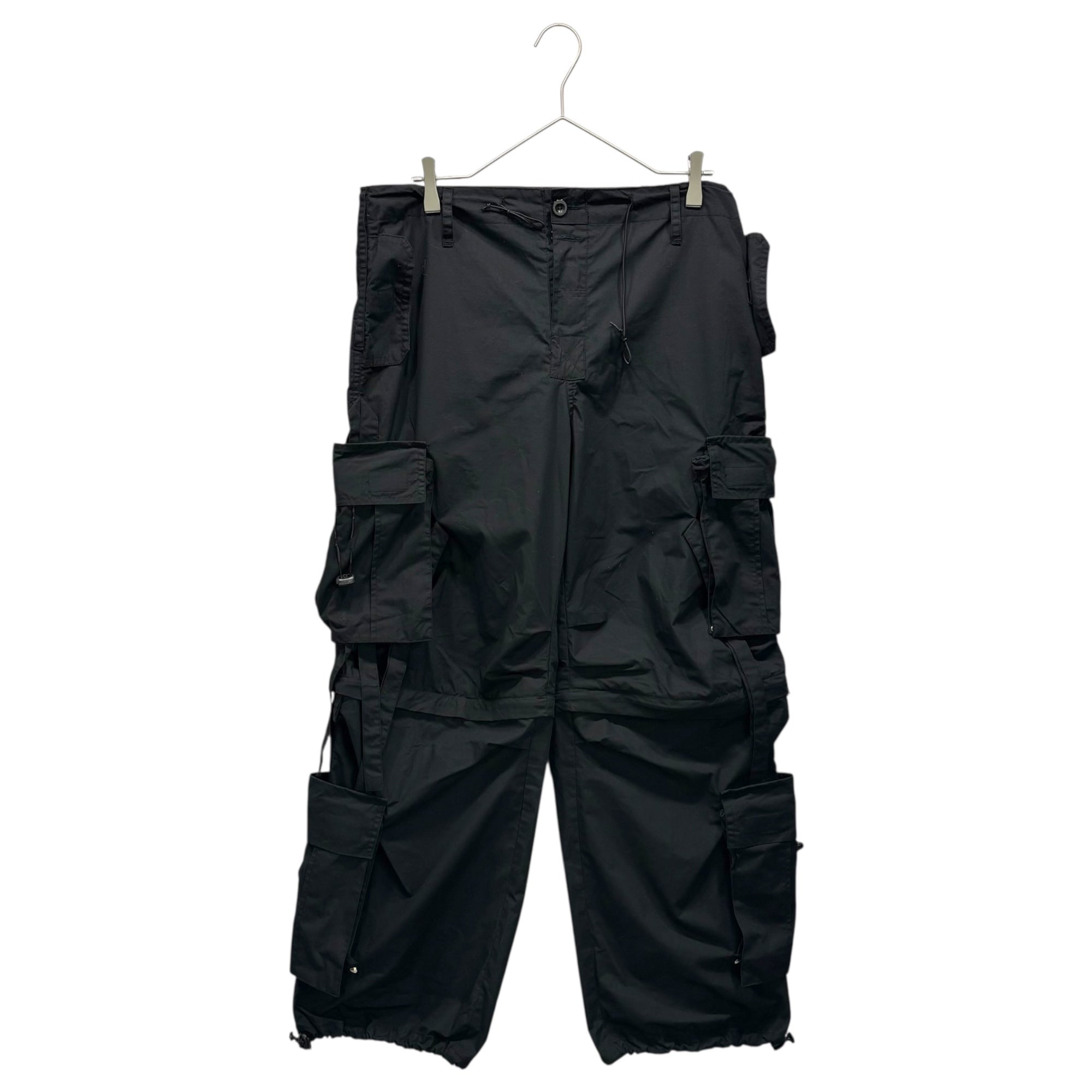 GS THE ULTIMATE EXPERIENCE(ジーエスジアルティメイトエクスペリエンス) Techno Pants テクノ パンツ S ブラック カーゴ ミリタリー