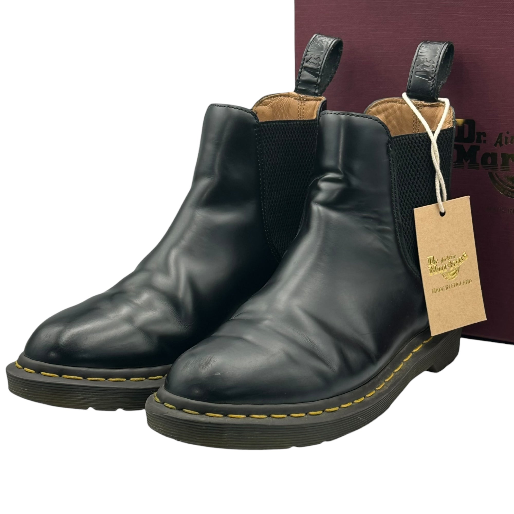 COMME des GARCONS COMME des GARCONS × Dr.Martens(コムデギャルソンコムデギャルソン × ドクターマーチン) GRAEME Side-Gore Chelsea Boots グレエメ サイドゴア チェルシー ブーツ 23731 UK5(24.0cm) ブラック CT-K101 コムコム