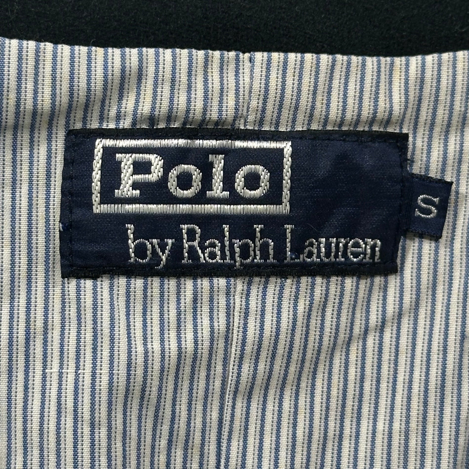 POLO RALPH LAUREN(ポロラルフローレン) Cotton Vest コットン ジレ JR-RL-HW-0205 S ブラック ベスト