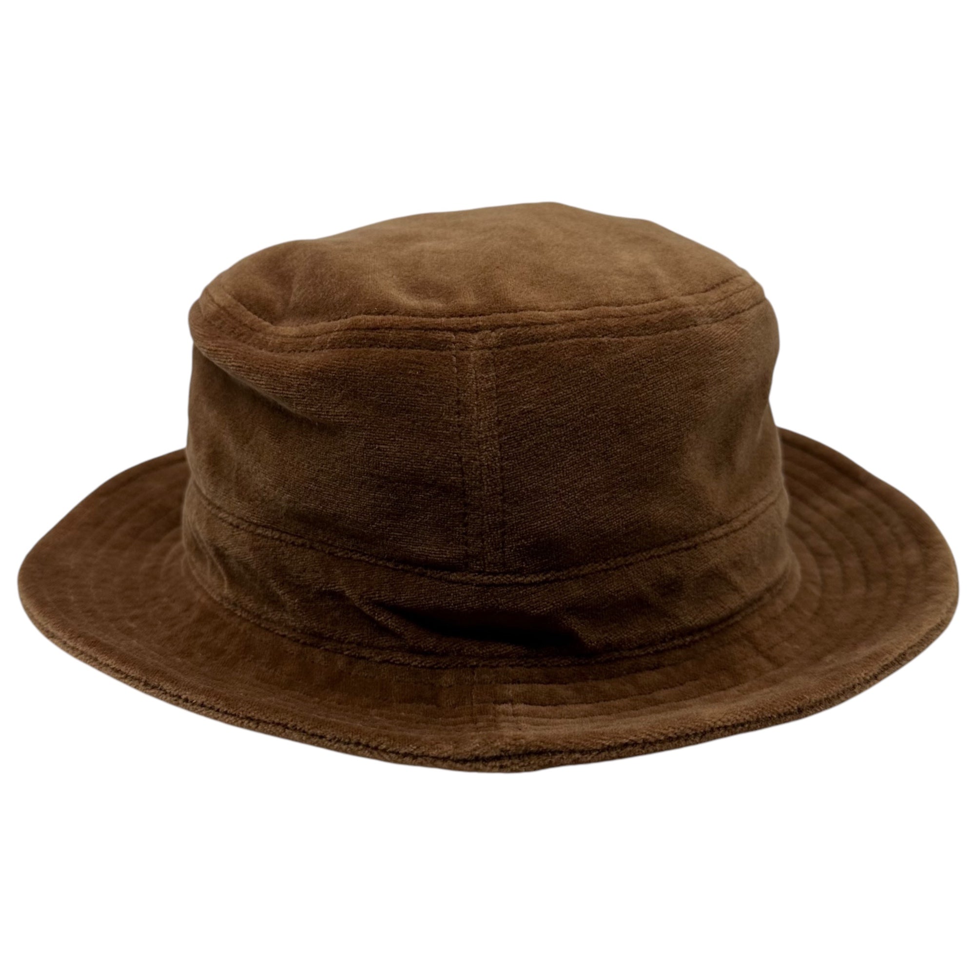 NEEDLES(ニードルズ) Bermuda Hat velour バミューダ ハット ベロア KP436 M ブラウン バケット 帽子