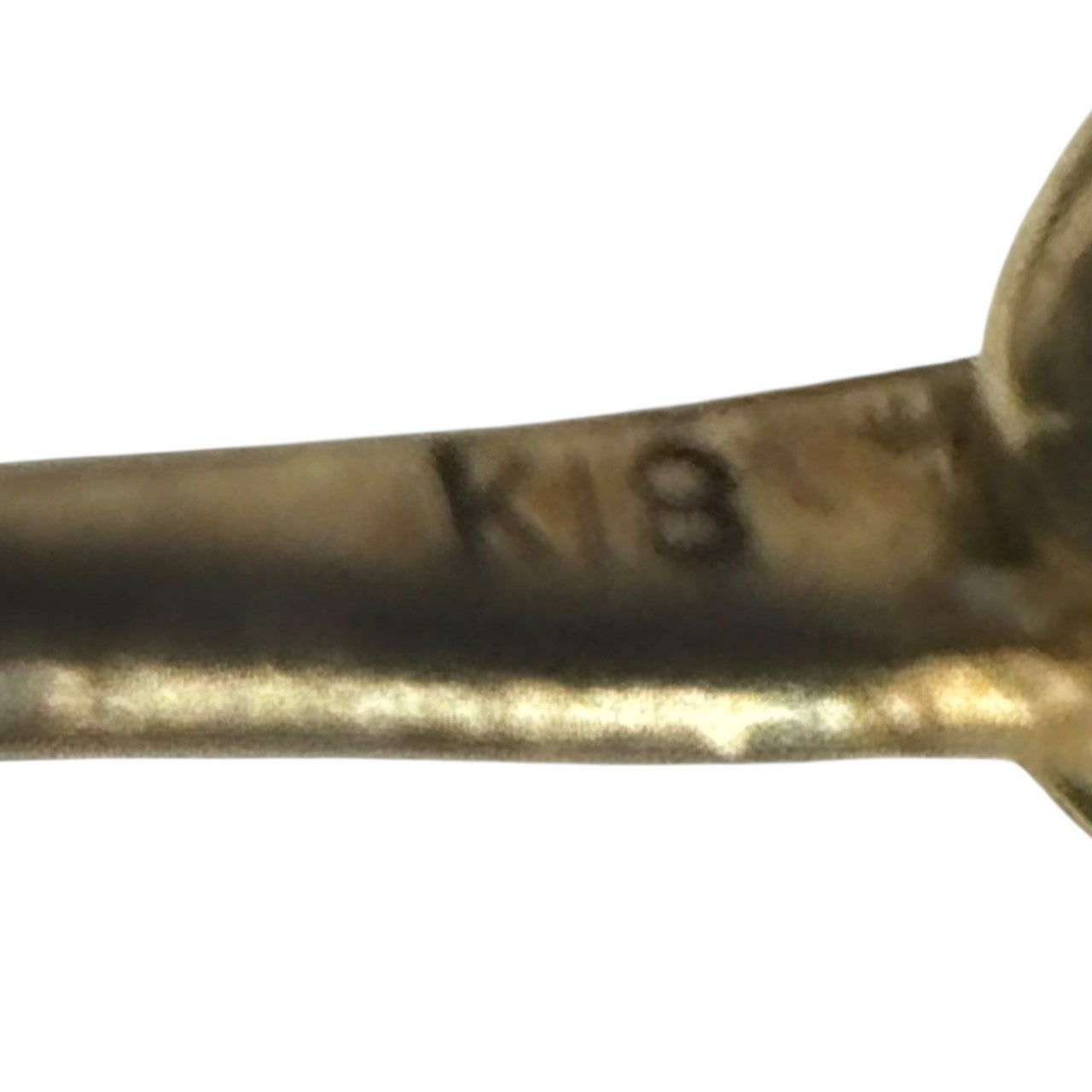 SHIHARA(シハラ) K18YG TRIANGLE PIERCE 10 トライアングル ピアス ゴールド