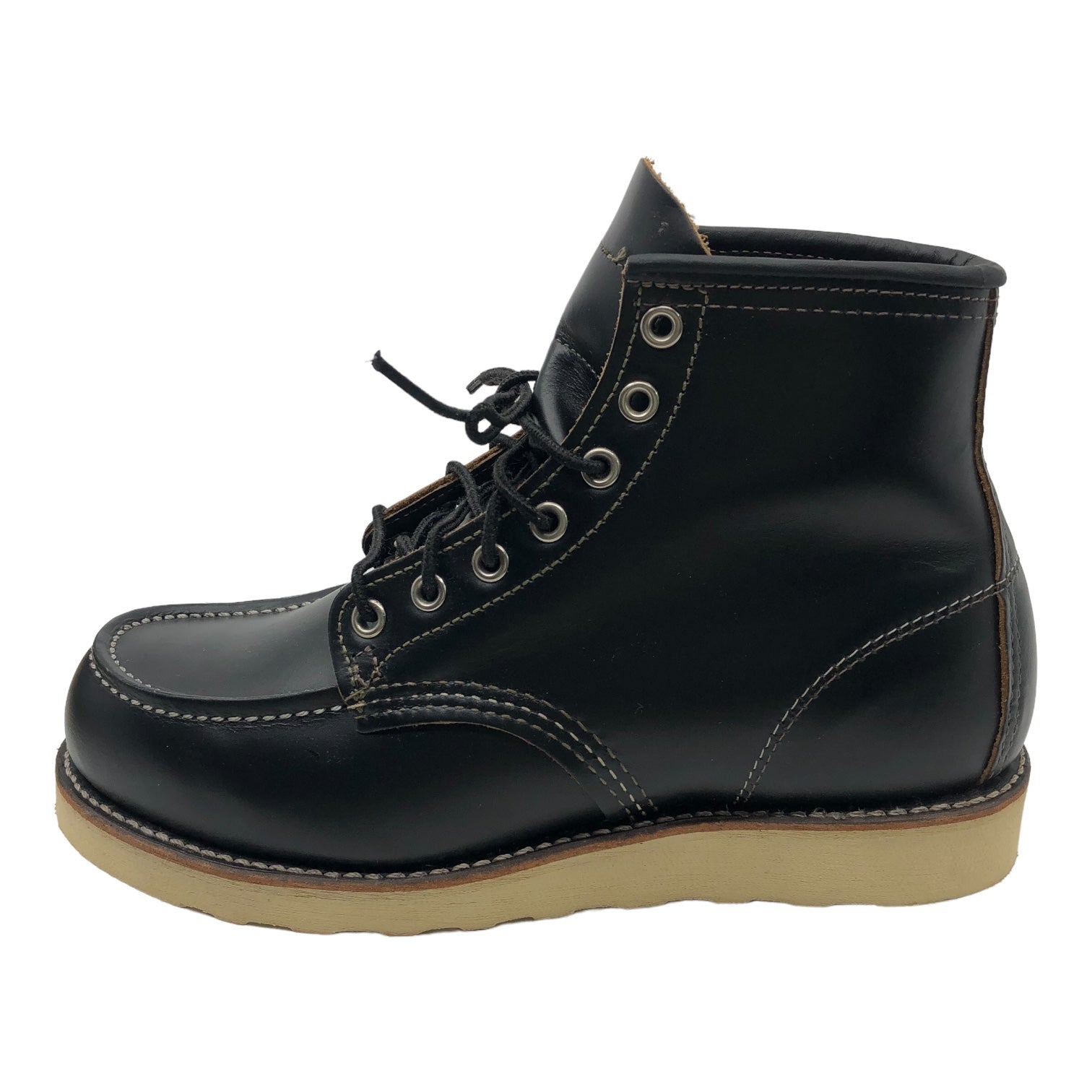 REDWING(レッドウィング) 犬タグ 復刻 IRISH SETTER 6" MOC アイリッシュセッター 6インチモック ワーク ブーツ 9874 6 1/2(24.5cm) ブラック 茶芯