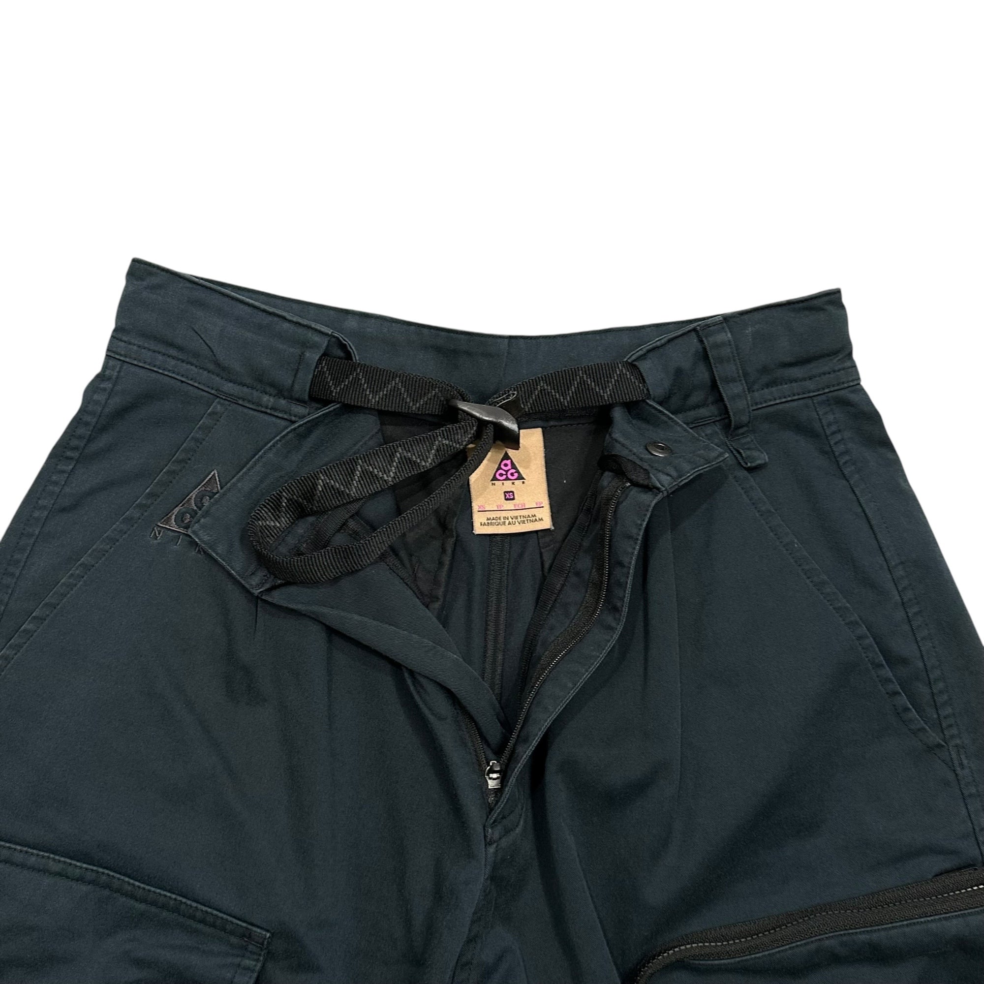 NIKE ACG(ナイキエーシージー) WOVEN CARGO PANTS ウーブン カーゴ パンツ CD7647-011 XS ブラック