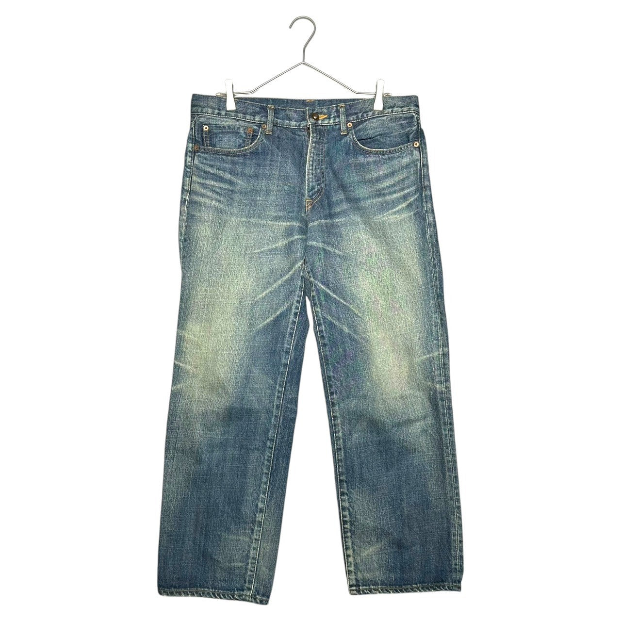 kolor(カラー) Cropped Denim Pant クロップド デニム パンツ 10WCM-P15117 3 インディゴ