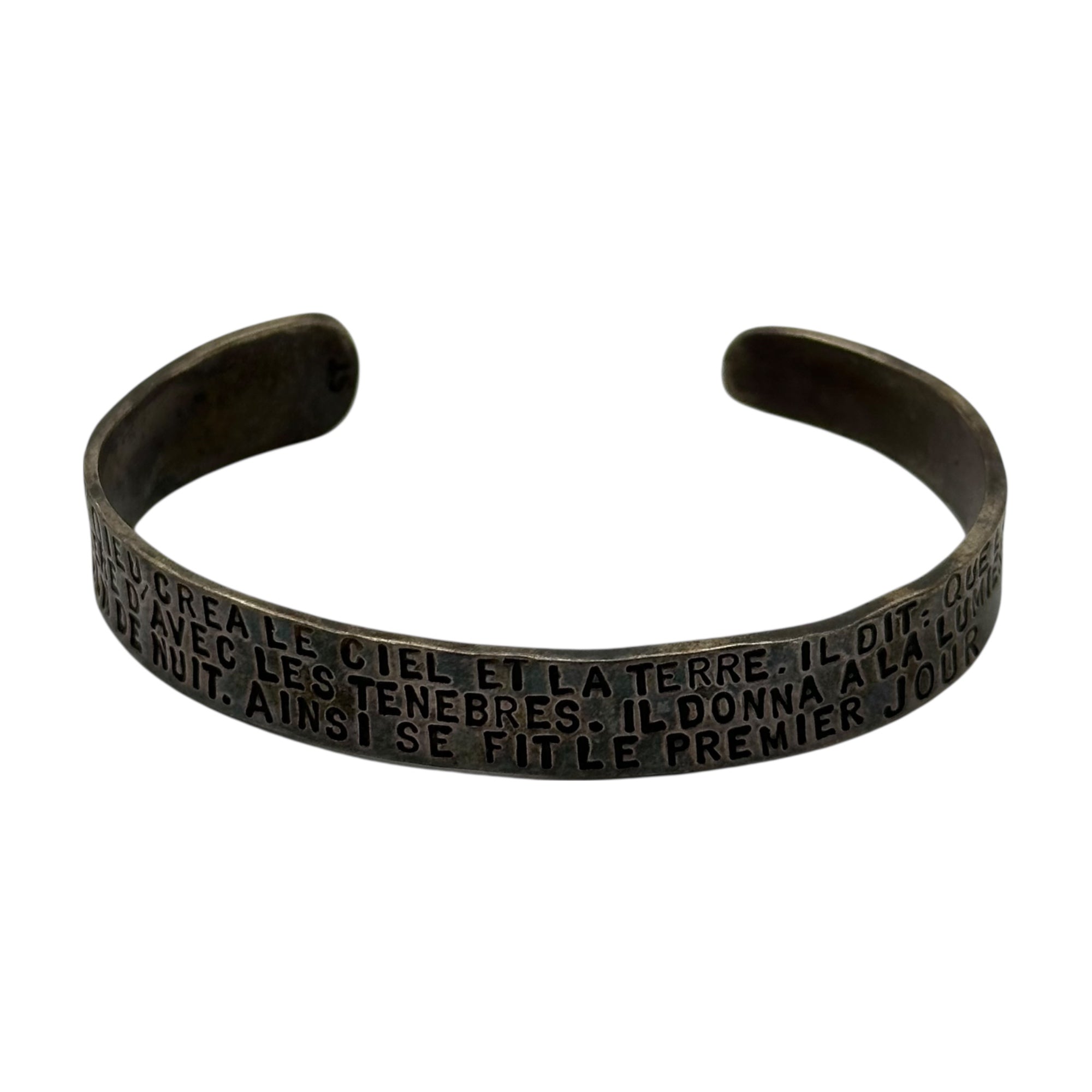 SERGE THORAVAL(セルジュトラバル) La Genese 創世記 かくして第一日目が創造された バングル シルバー