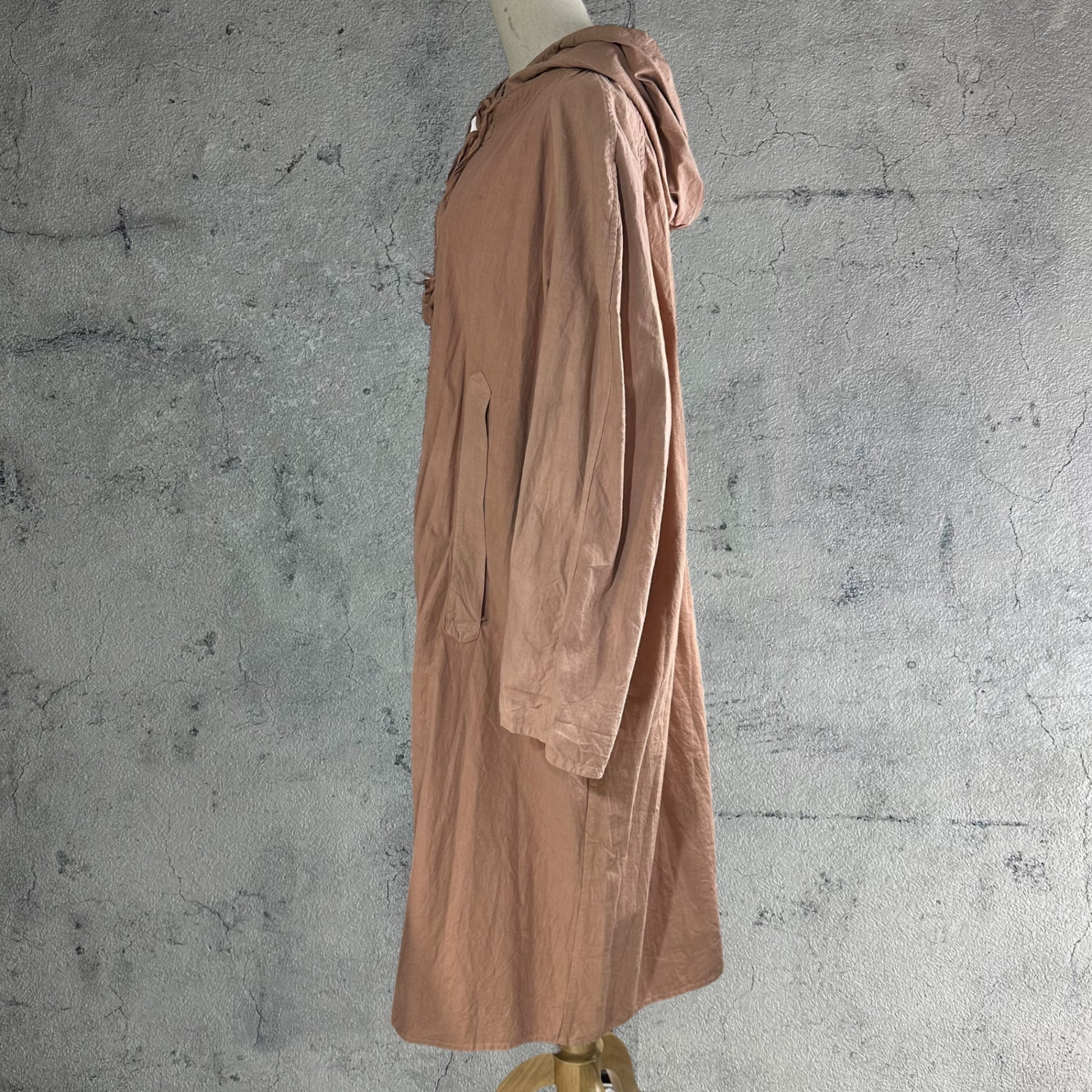 VINTAGE(ヴィンテージ) 70~80's surgical gown coat サージカル ガウン コート SIZE FREE(L程度) ブラウン EURO MILITALY