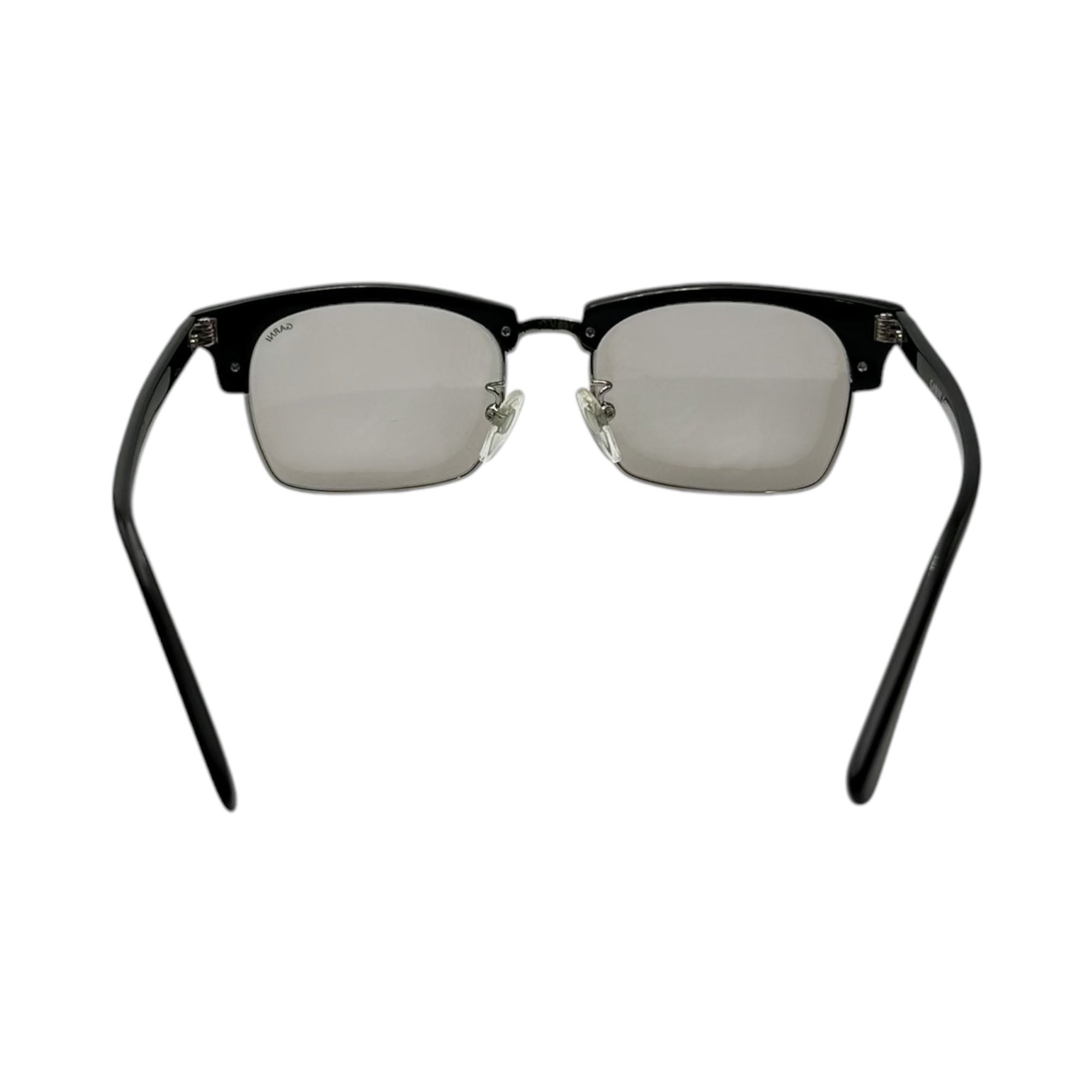 GARNI(ガルニ) Half-rim Square Sunglasses ハーフリム スクエア サングラス GG4002-01 ブラック
