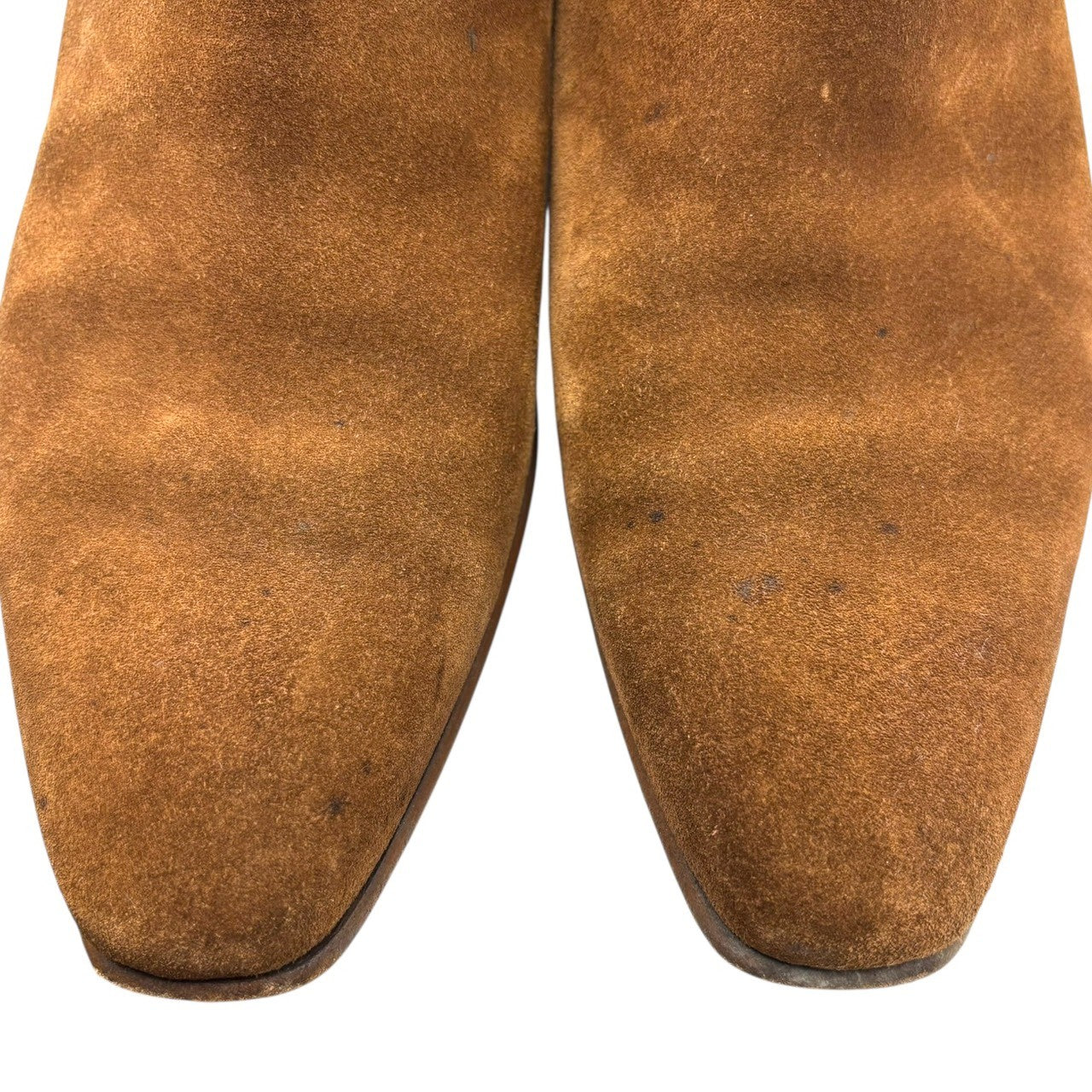 PS PAUL SMITH(ピーエスポールスミス) Suede Side Gore Boots スウェード サイドゴア ブーツ UK7(25.5~26.0cm程度) ブラウン