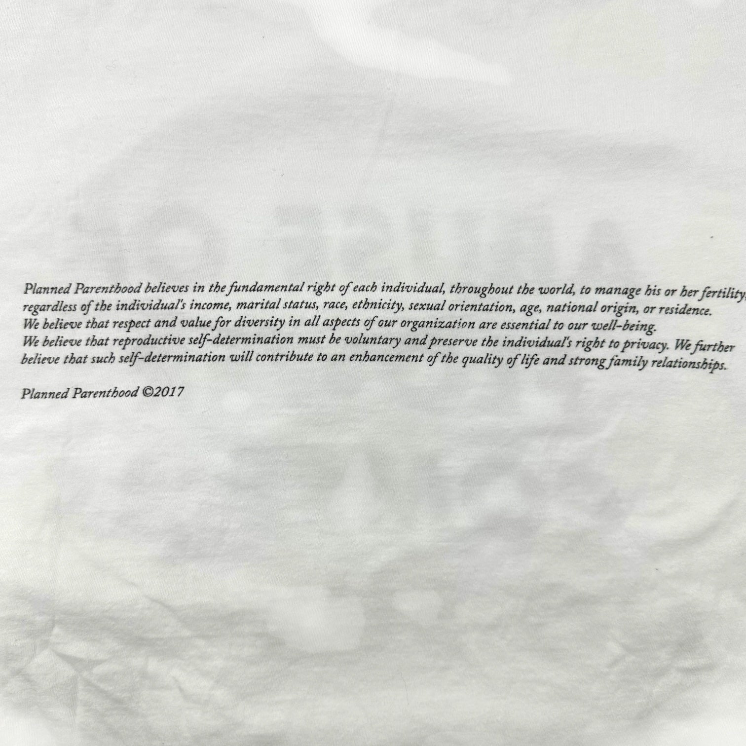 Jenny Holzer×Virgil Abloh(ジェニーホルツァー×ヴァージルアブロー) Relief collaboration with Planned Parenthood T プリント Tシャツ L ホワイト タグ付き コラボ
